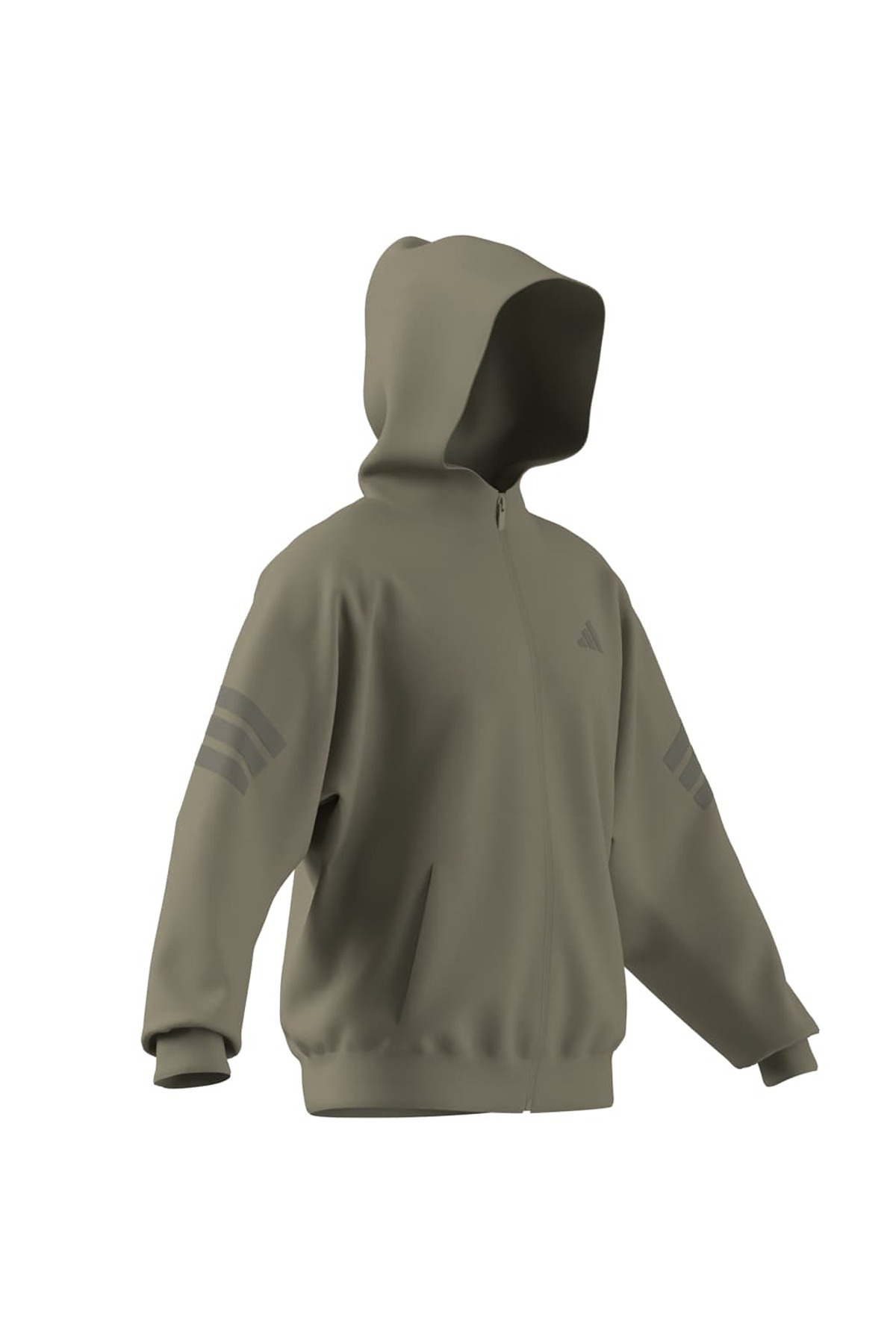 adidas  Erkek Kahverengi  Ceket M FI 3S FZ KD5230