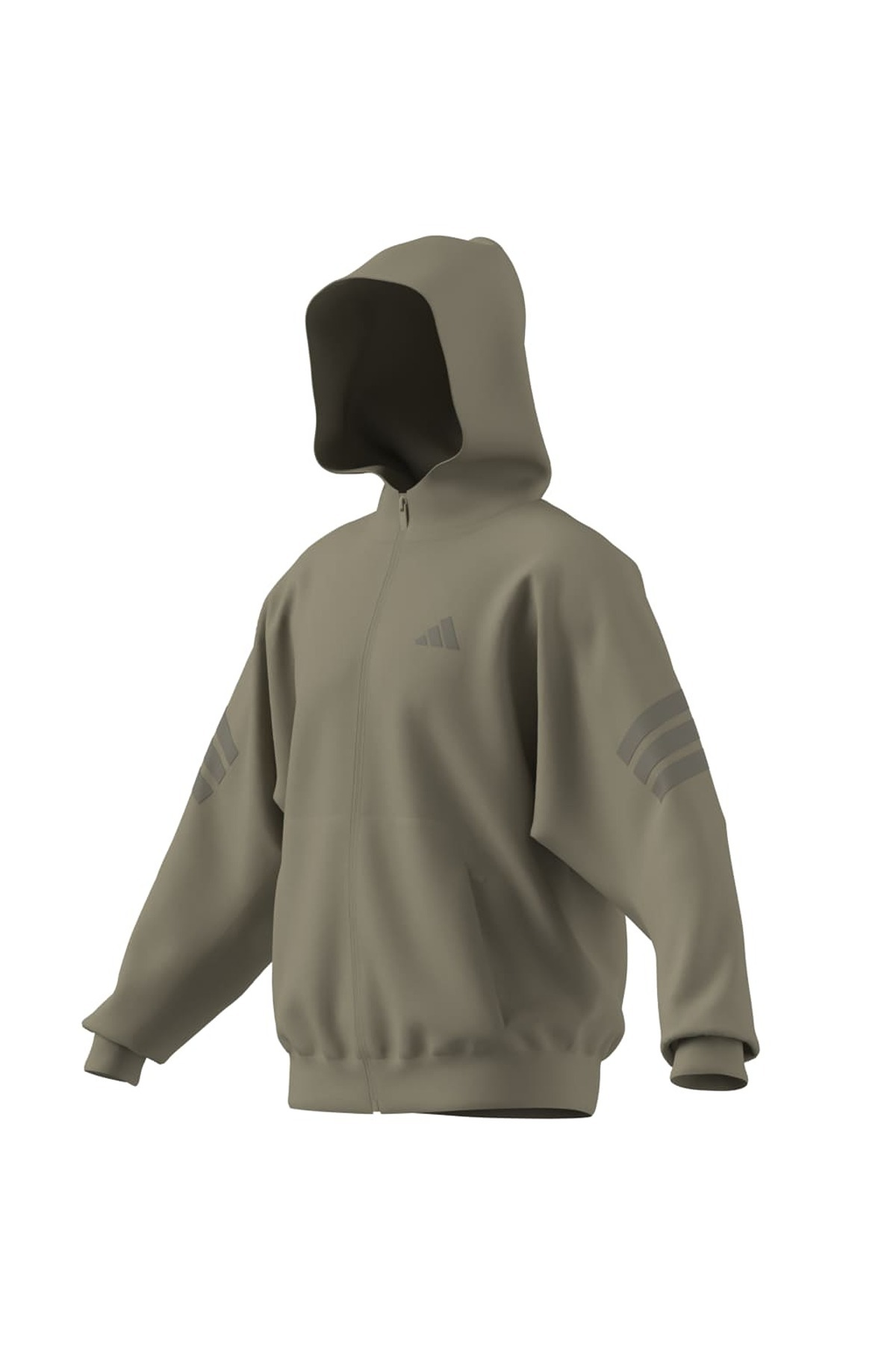 adidas  Erkek Kahverengi  Ceket M FI 3S FZ KD5230