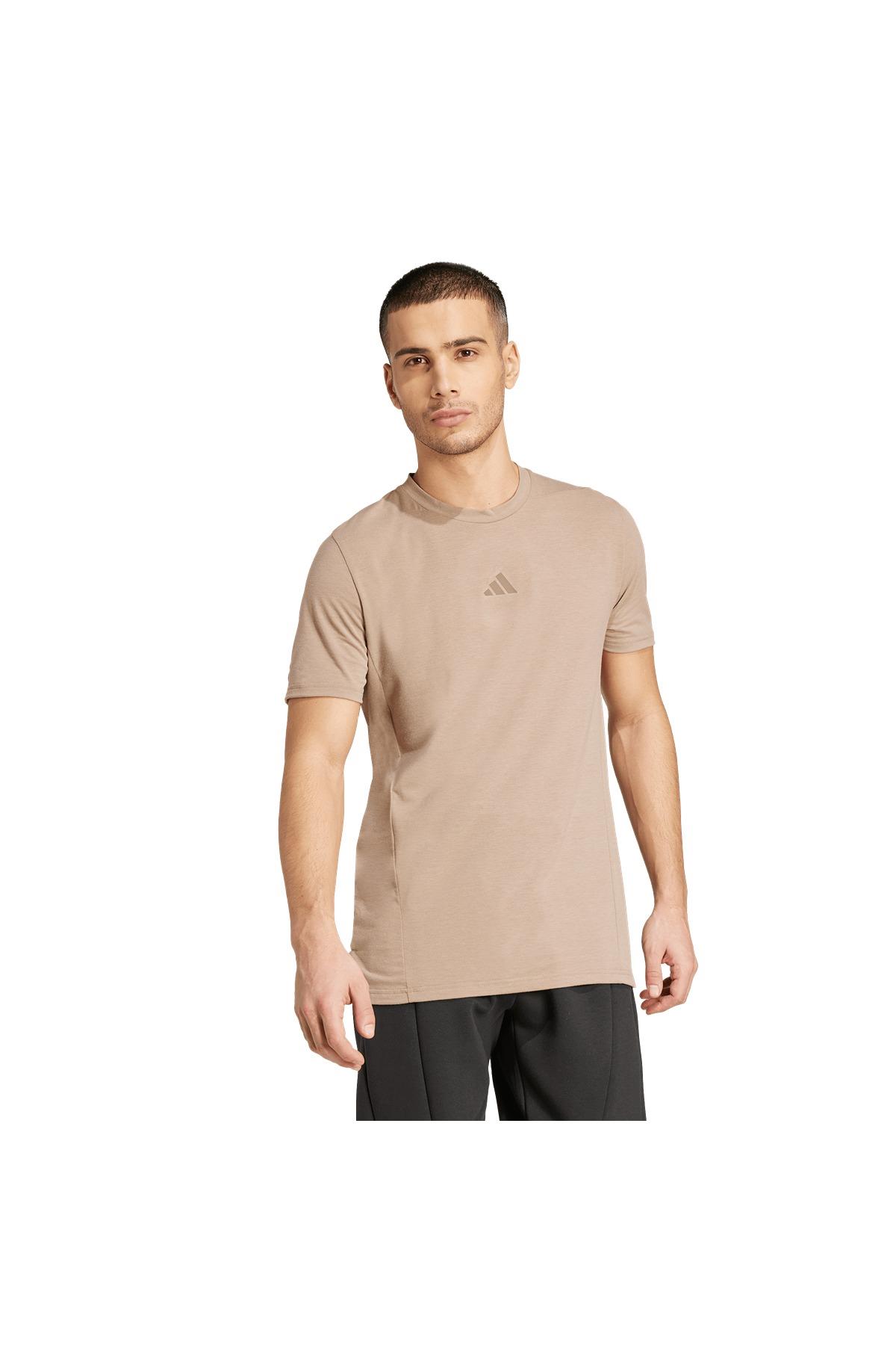 adidas Erkek  Kahverengi  T-shirt D4T TEE JX1169
