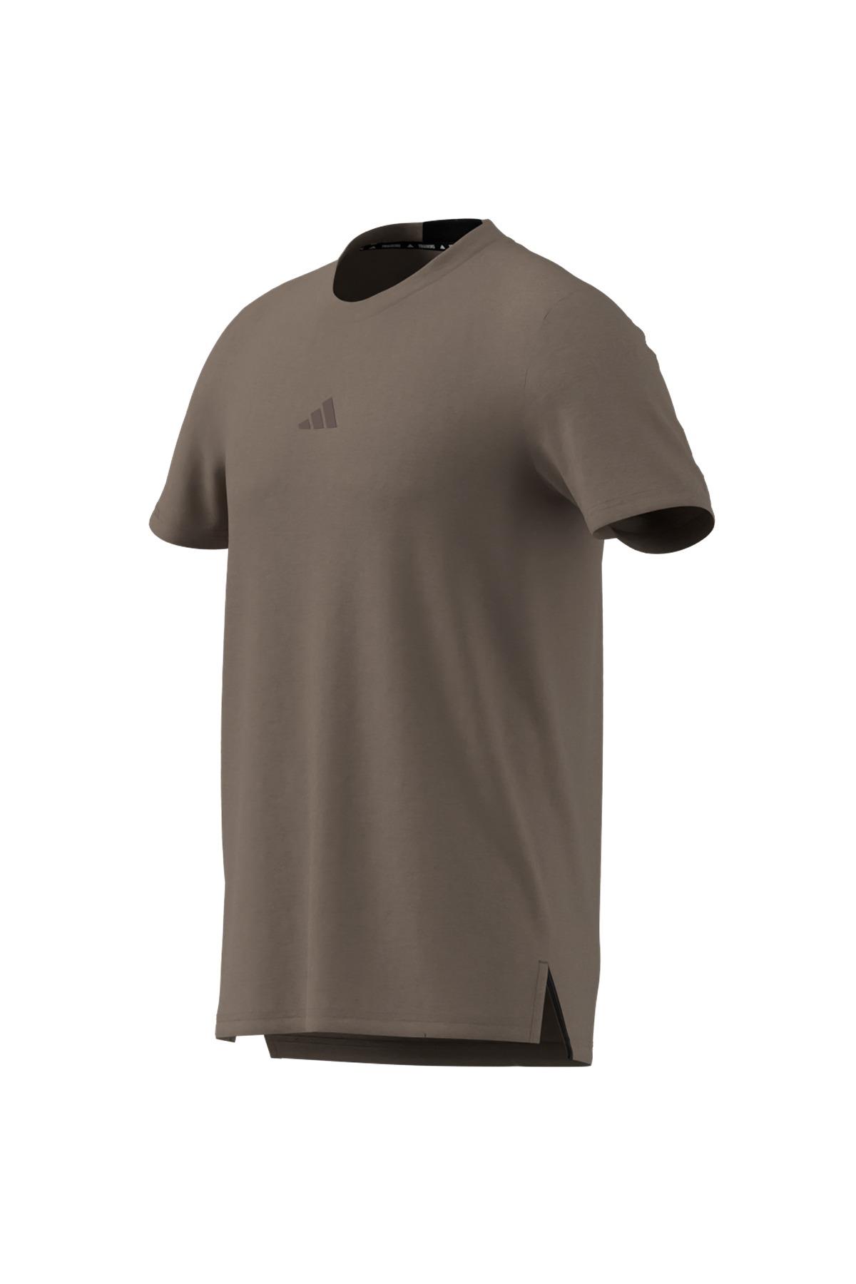 adidas Erkek  Kahverengi  T-shirt D4T TEE JX1169