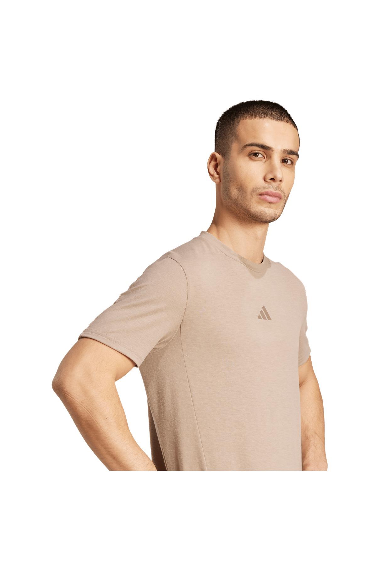 adidas Erkek  Kahverengi  T-shirt D4T TEE JX1169