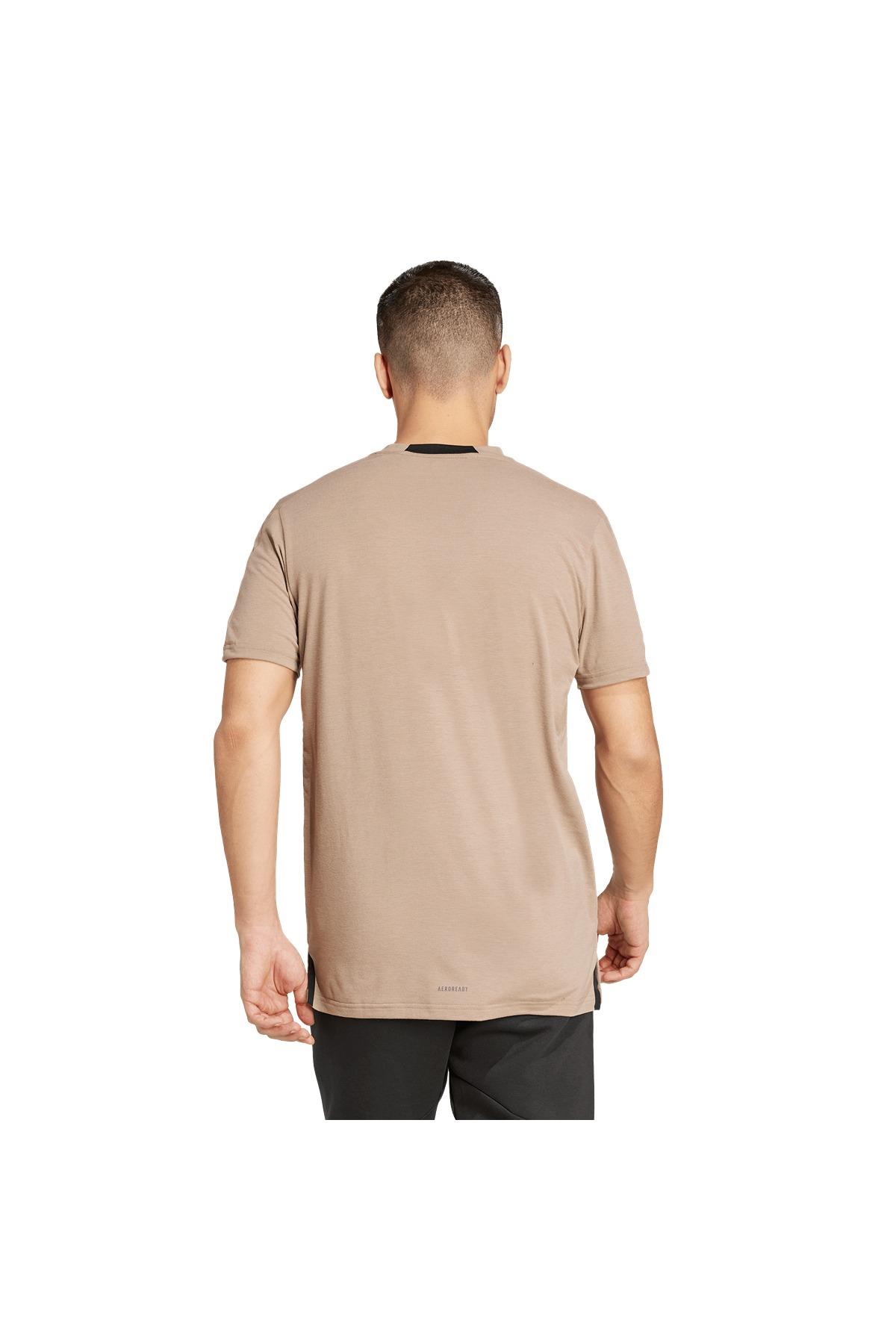 adidas Erkek  Kahverengi  T-shirt D4T TEE JX1169