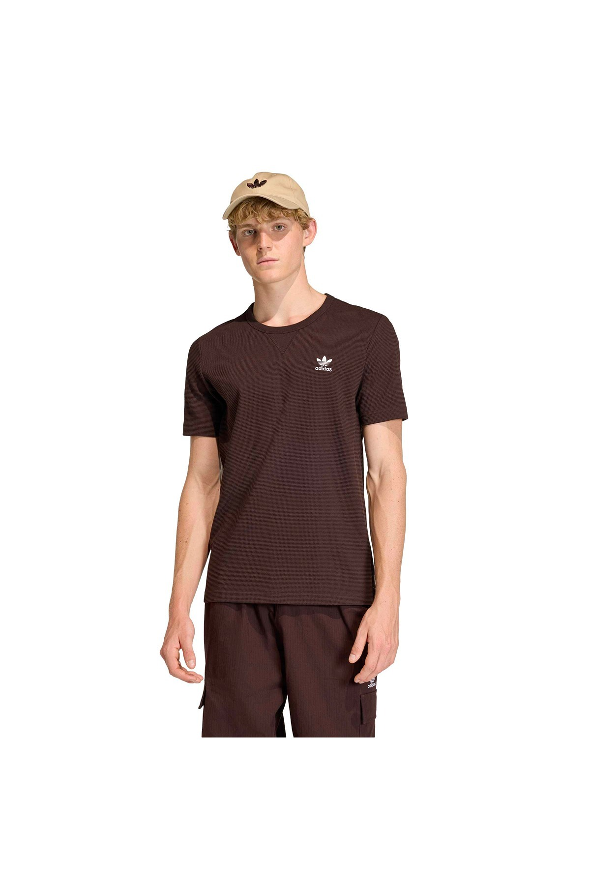 adidas Erkek  Kahverengi  T-shirt ESS W TEE KE1136