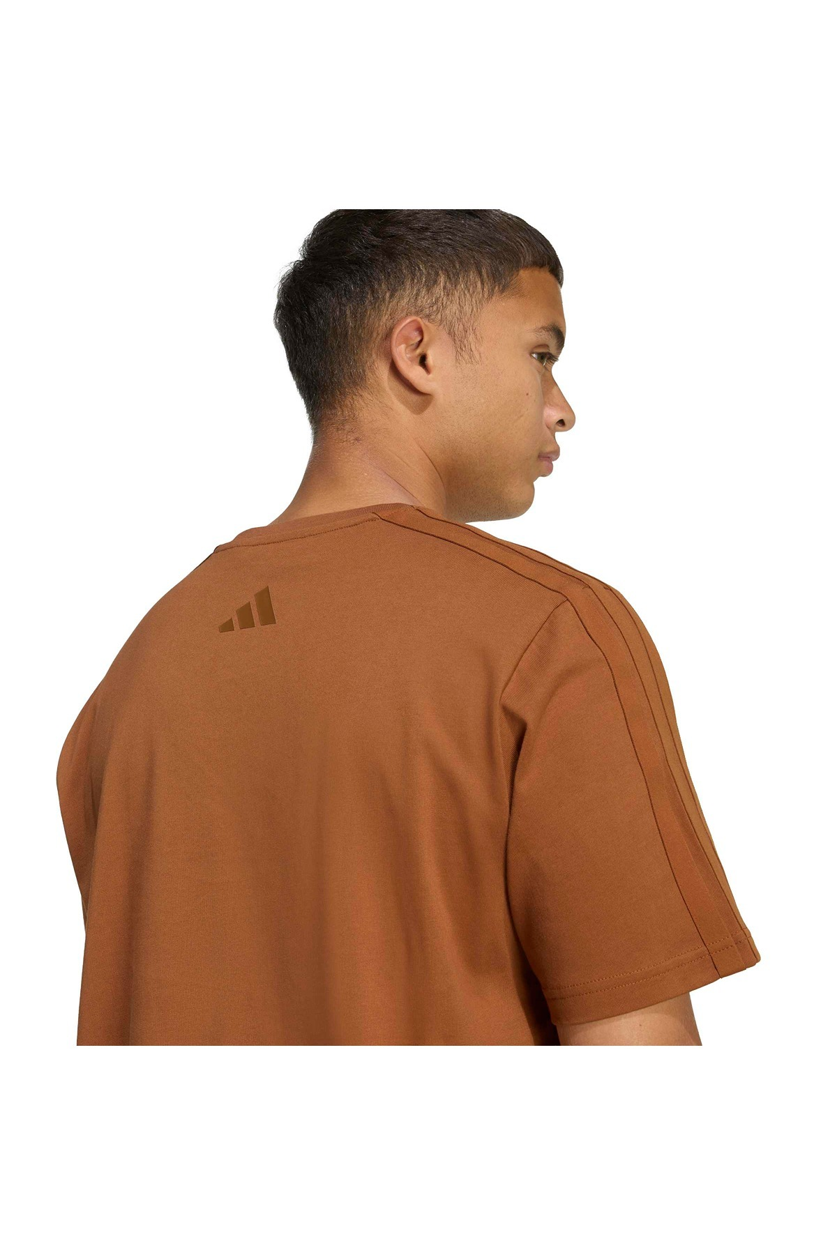 adidas Erkek Kahverengi  T-shirt M COFFEE PKT T KB4842