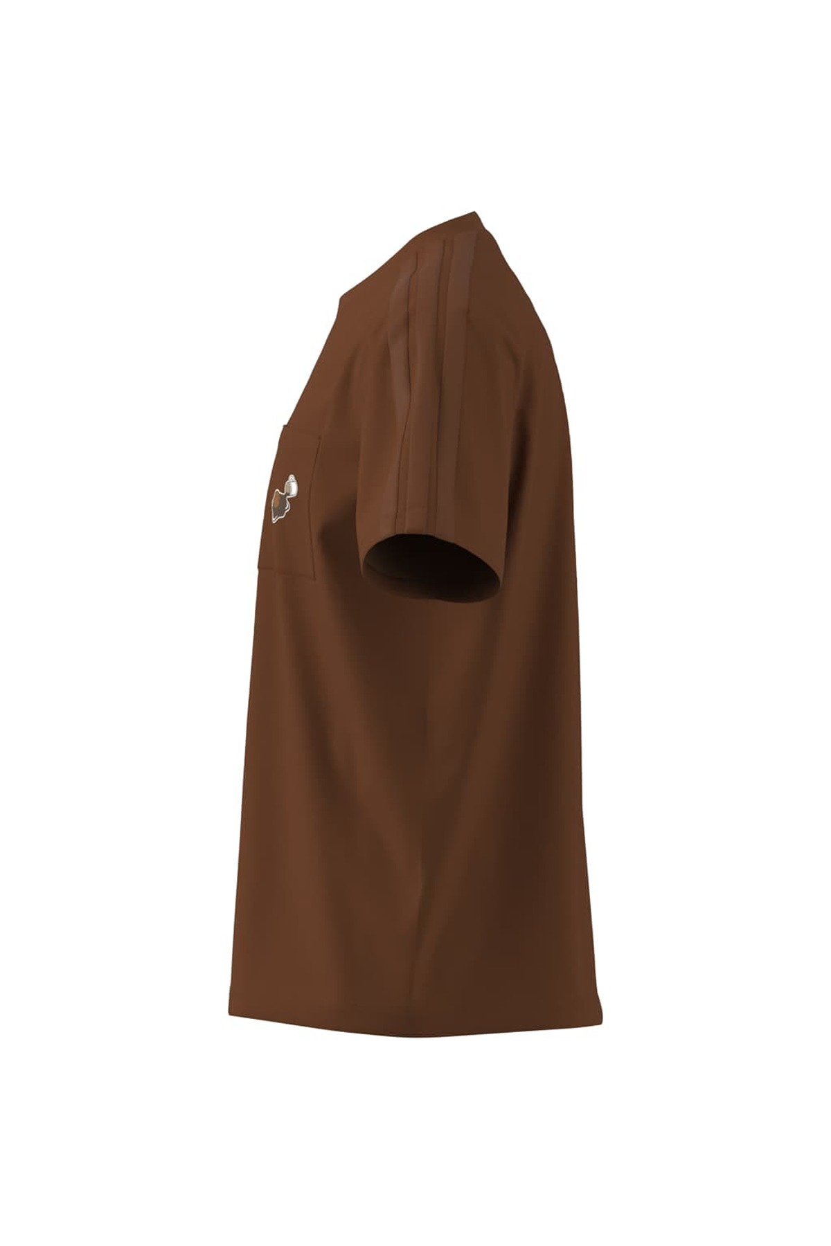 adidas Erkek Kahverengi  T-shirt M COFFEE PKT T KB4842