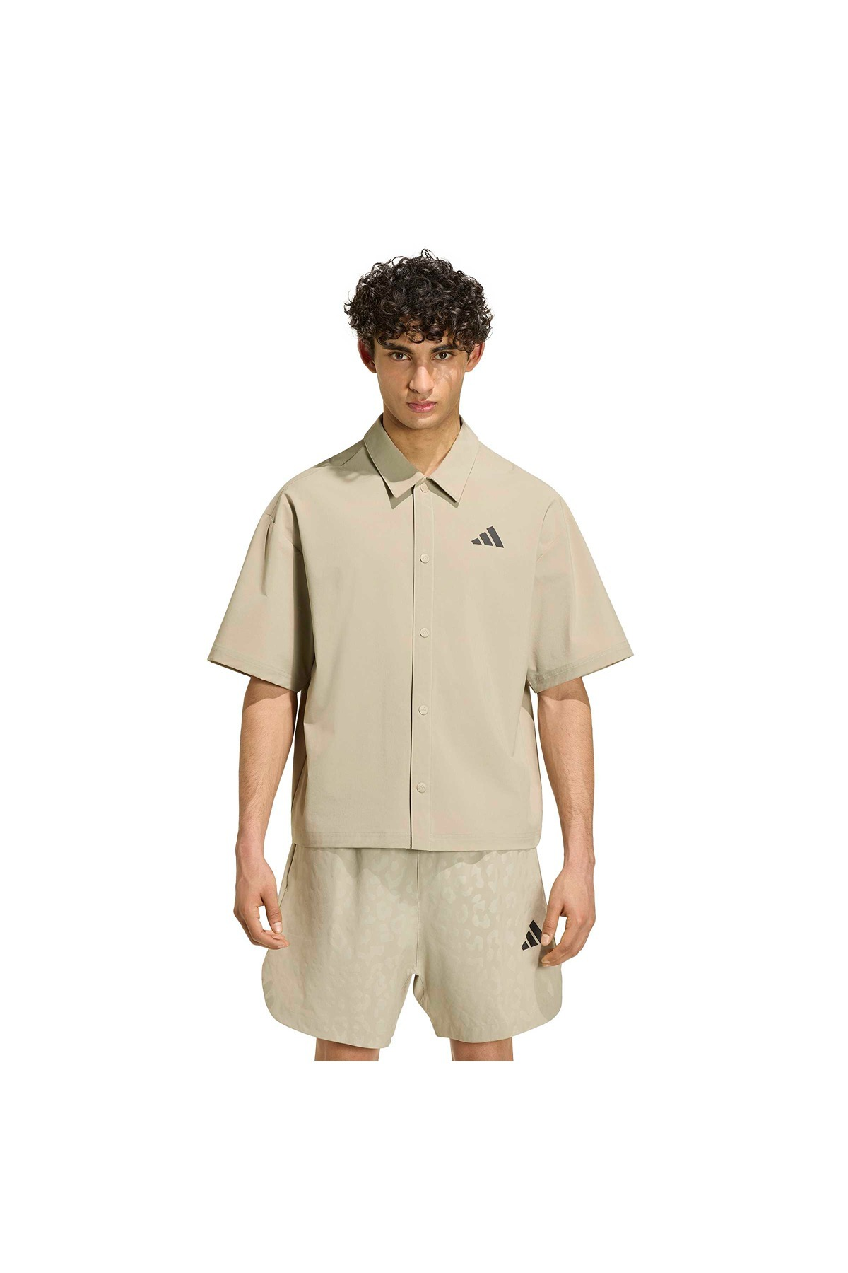 adidas Erkek Kahverengi  T-shirt M CT Q2 SHIRT JY5841