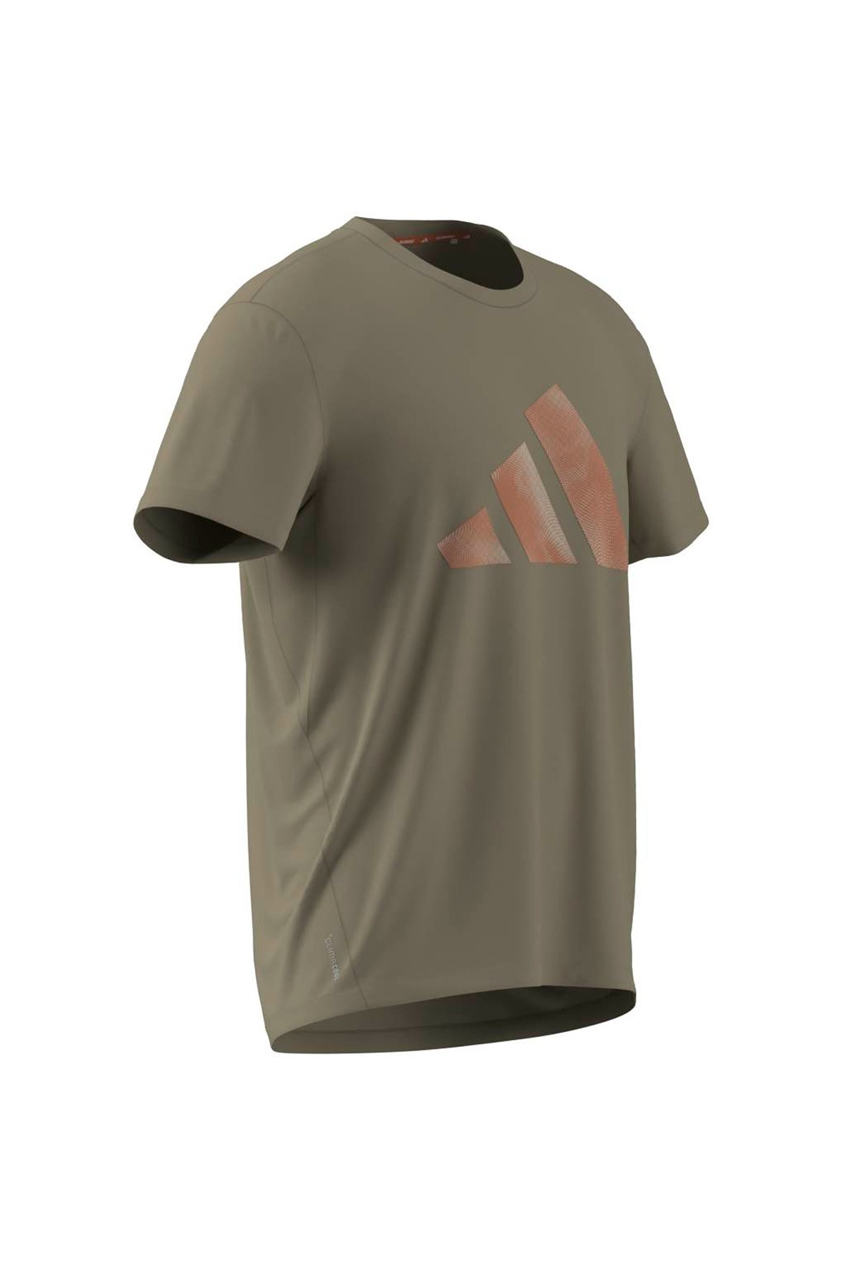 adidas Erkek  Kahverengi  T-shirt Run Ess BL T M KC4274