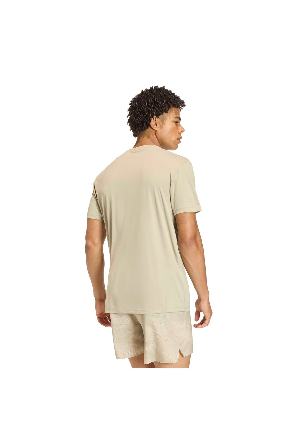 adidas Erkek  Kahverengi  T-shirt Run Ess BL T M KC4274