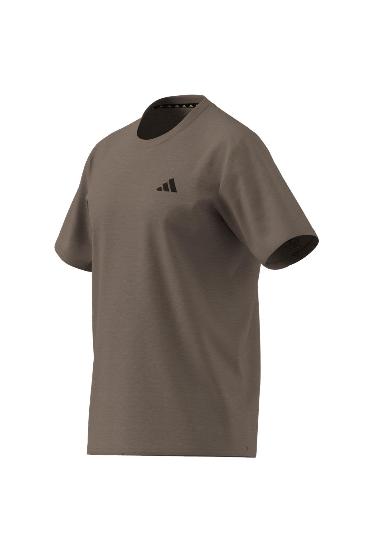 adidas Erkek  Kahverengi  T-shirt TR-ES FR T JW7438