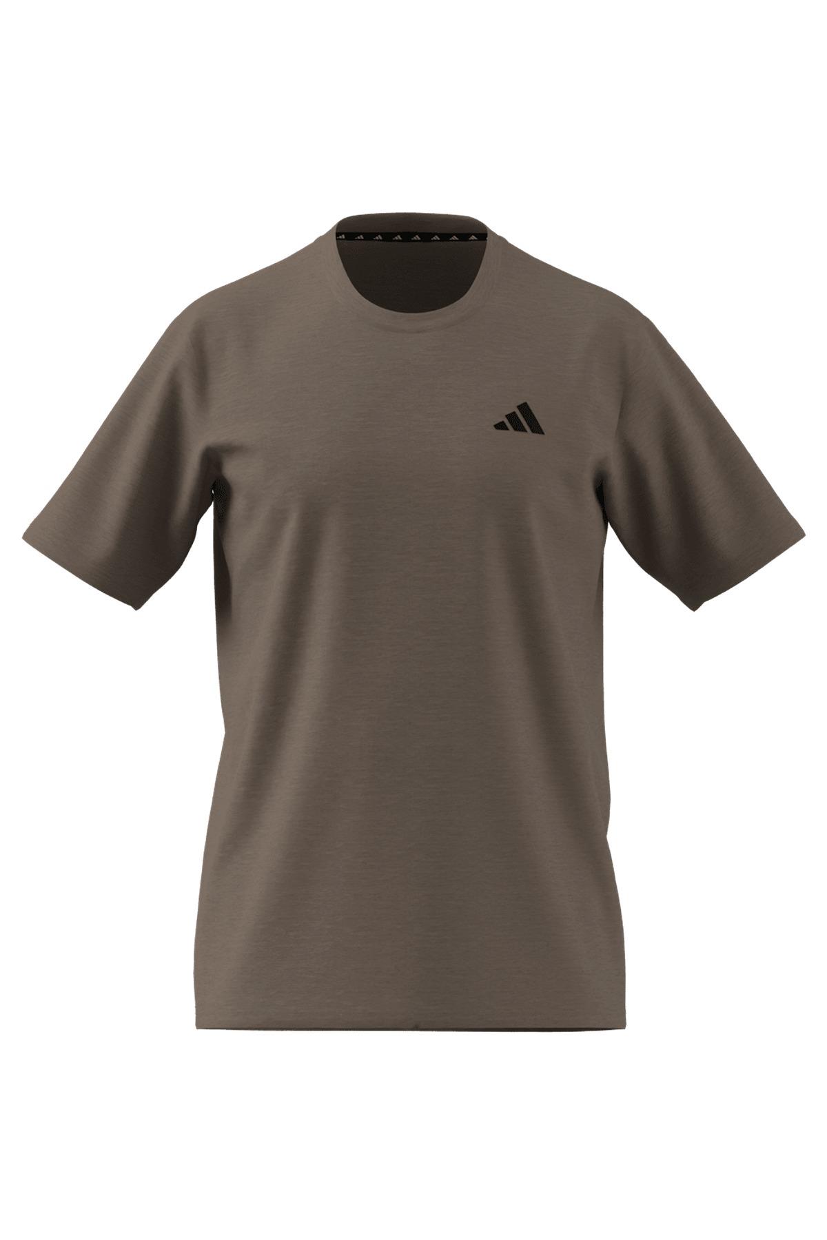 adidas Erkek  Kahverengi  T-shirt TR-ES FR T JW7438