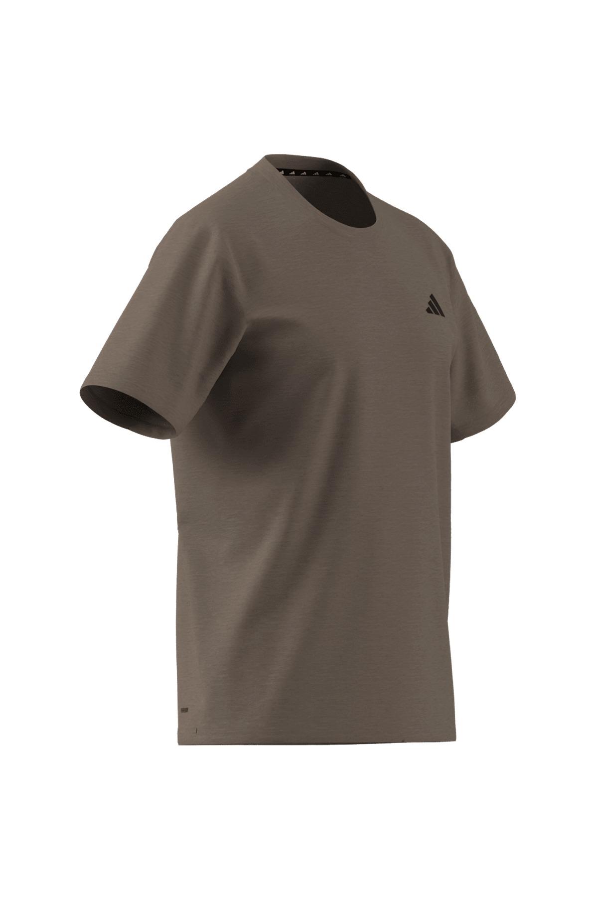 adidas Erkek  Kahverengi  T-shirt TR-ES FR T JW7438