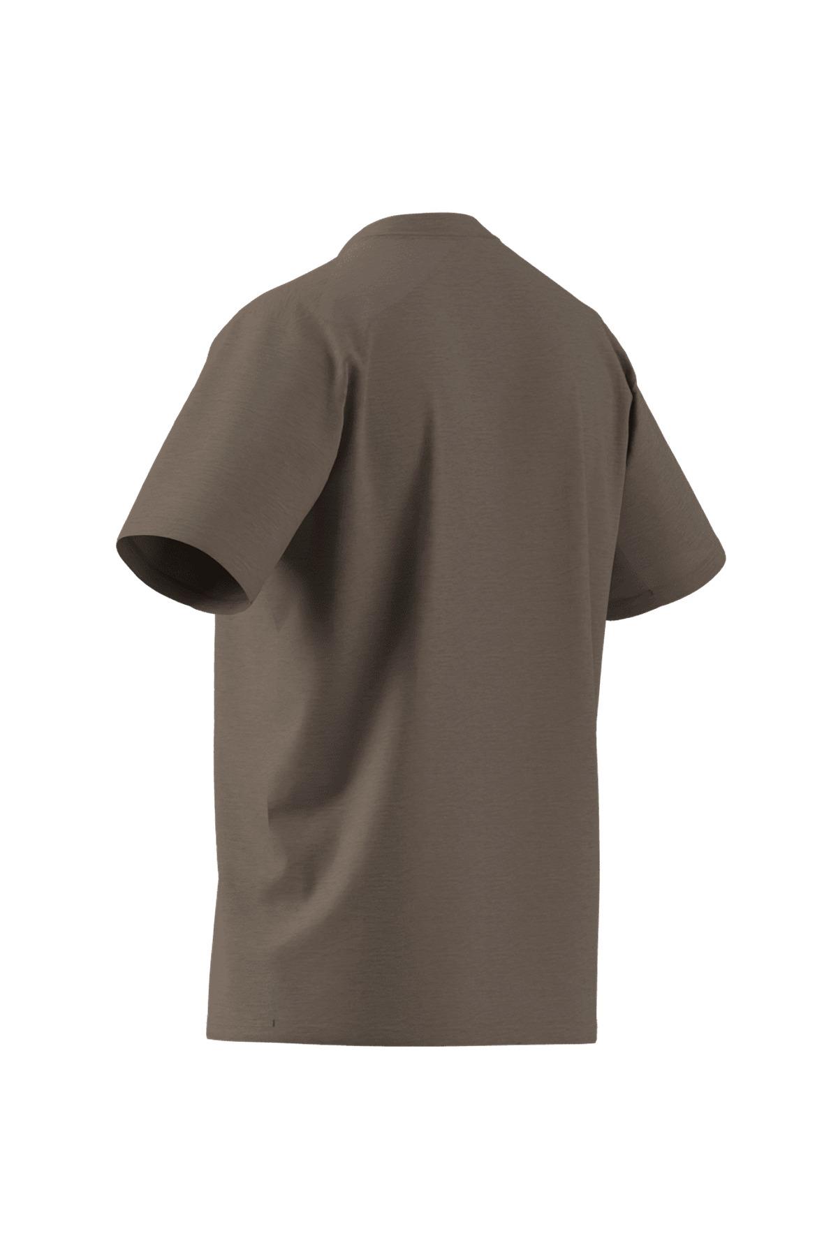 adidas Erkek  Kahverengi  T-shirt TR-ES FR T JW7438
