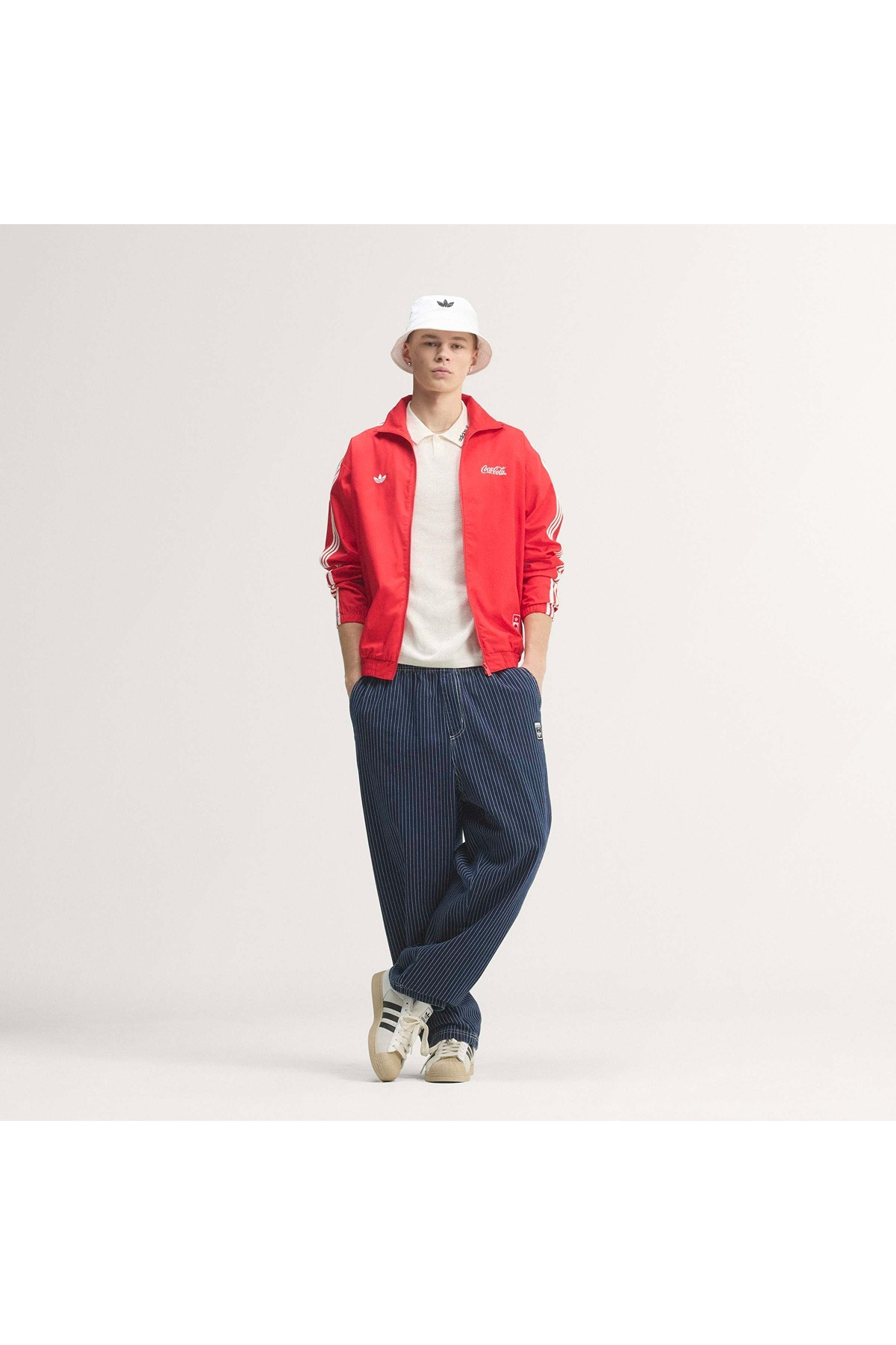 adidas Erkek  Kırmızı  Ceket CC FIREBIRD TT KY2111