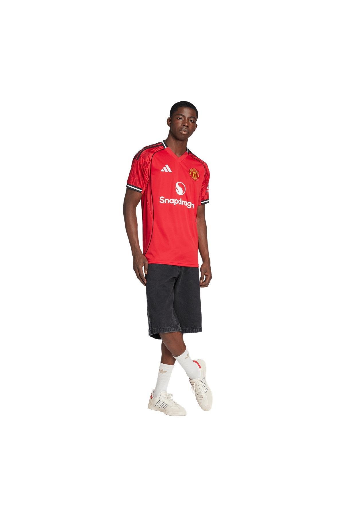 adidas Erkek  Kırmızı  Forma MUFC H JSY JI7428