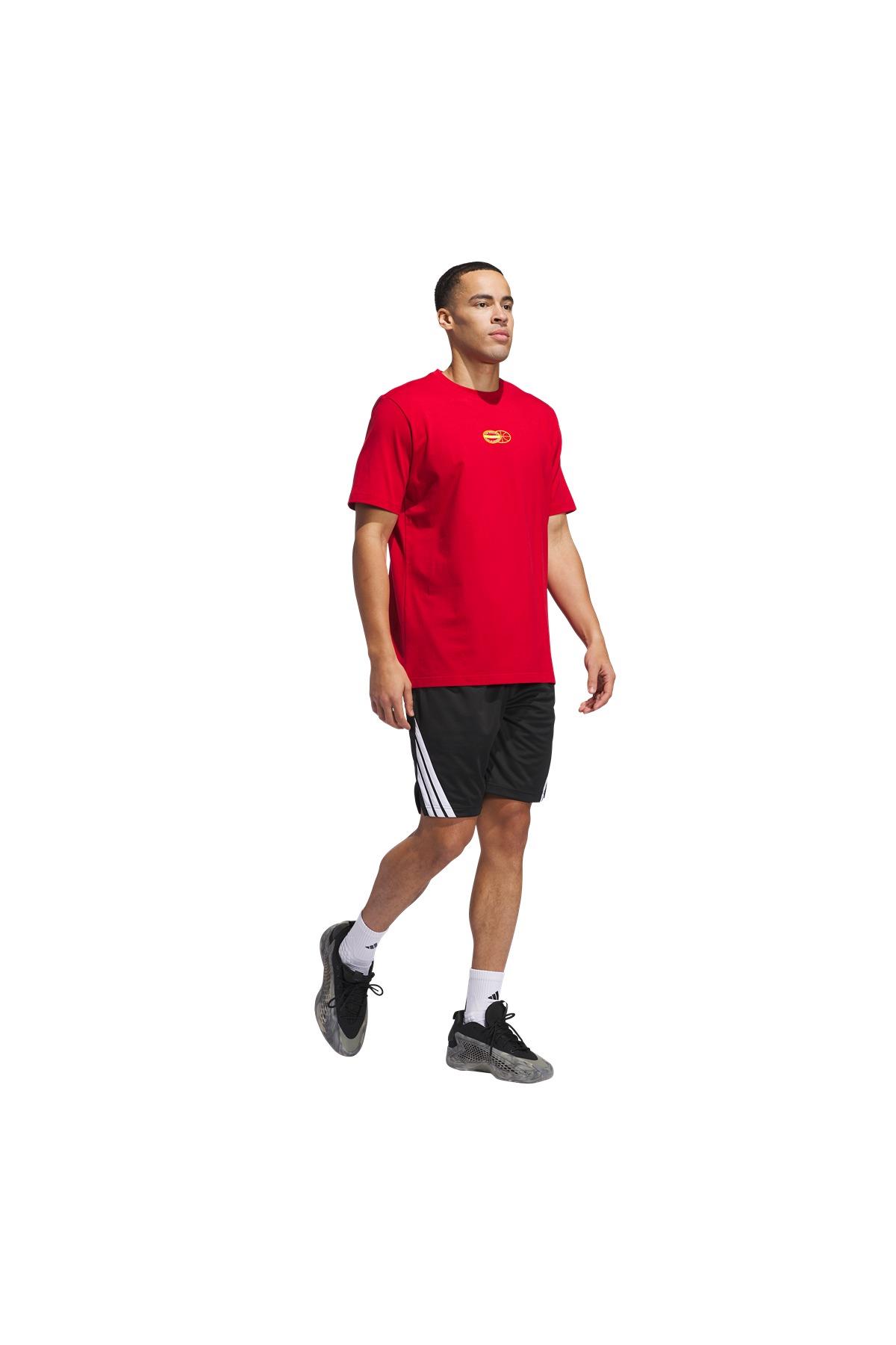 adidas Erkek  Kırmızı  T-shirt SUM NOVELTY T 1 JI7106