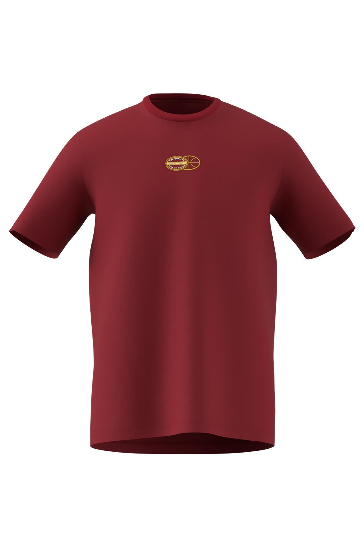 adidas Erkek  Kırmızı  T-shirt SUM NOVELTY T 1 JI7106