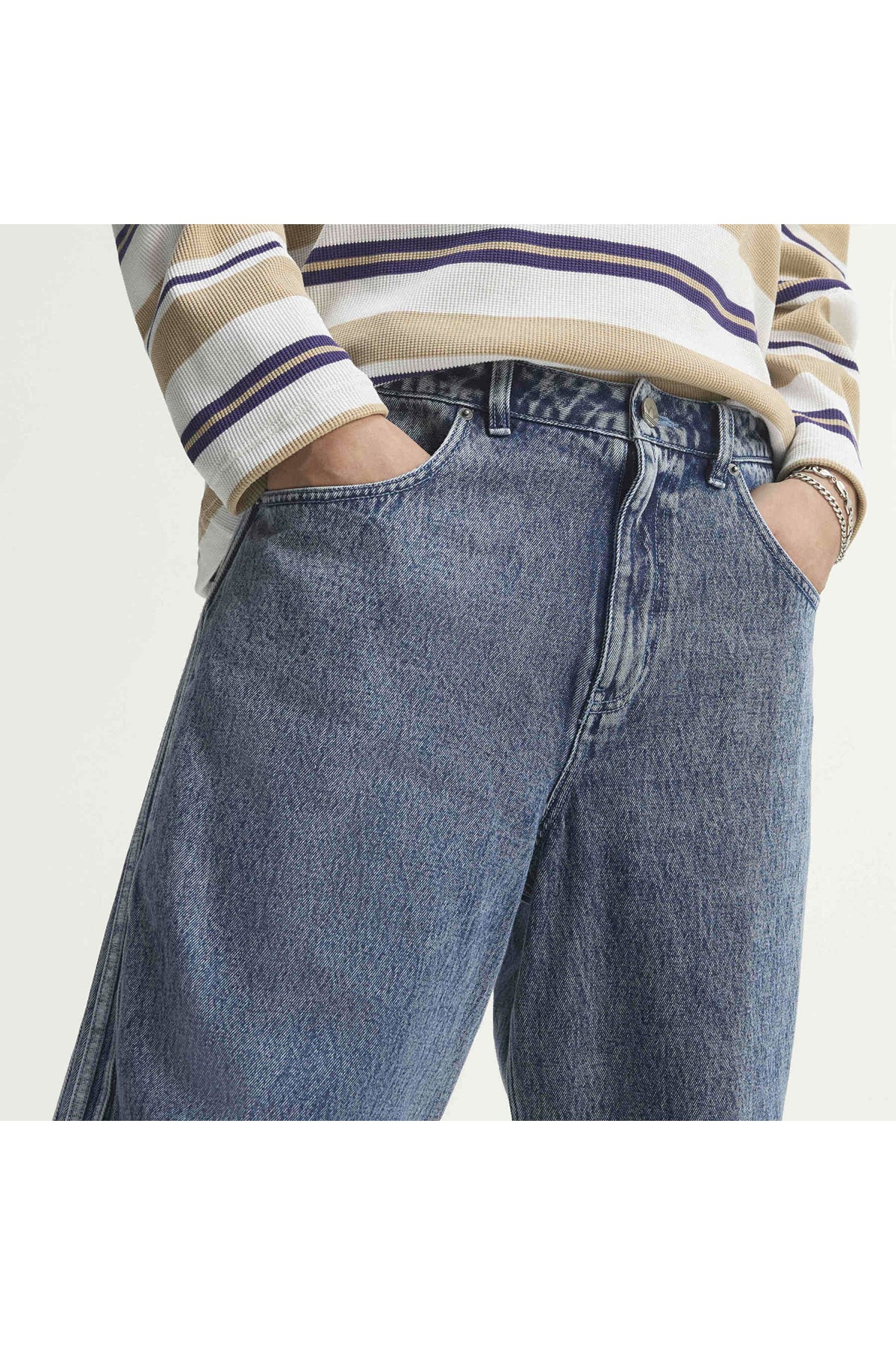 adidas Erkek Kot Pantolon JEANS KQ8853