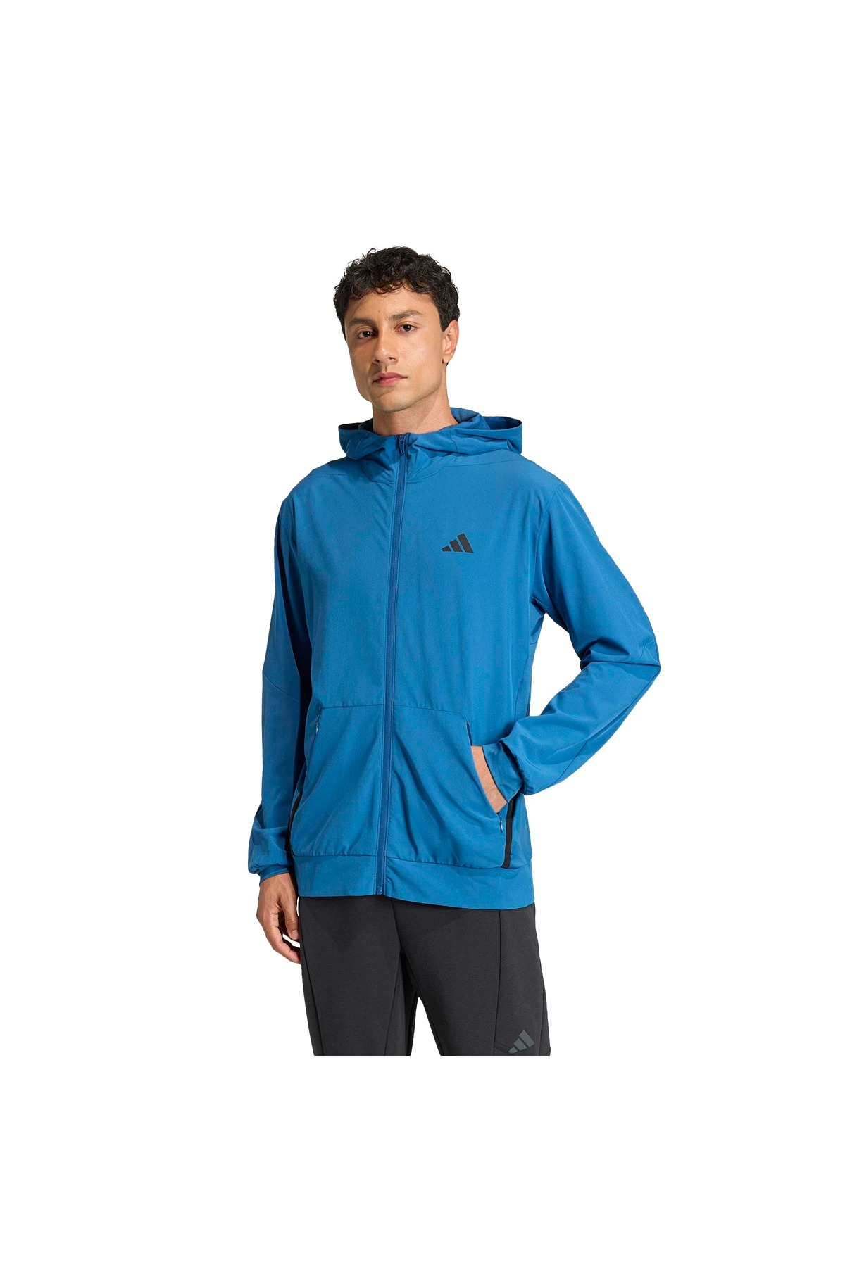 adidas Erkek  Mavi  Ceket D4T HYBRID FZ H KA4825