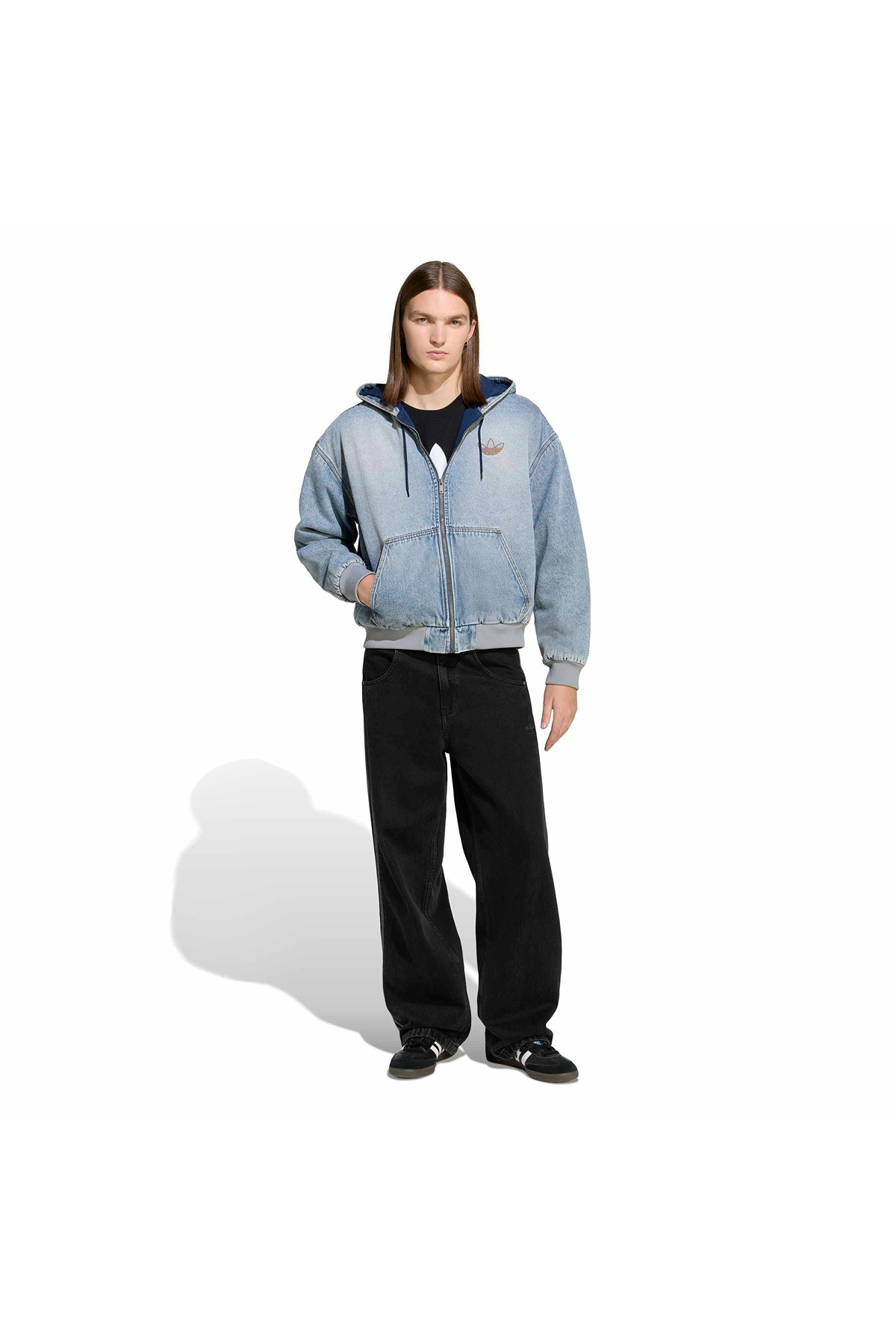 adidas Erkek Mavi Ceket HD KE0131