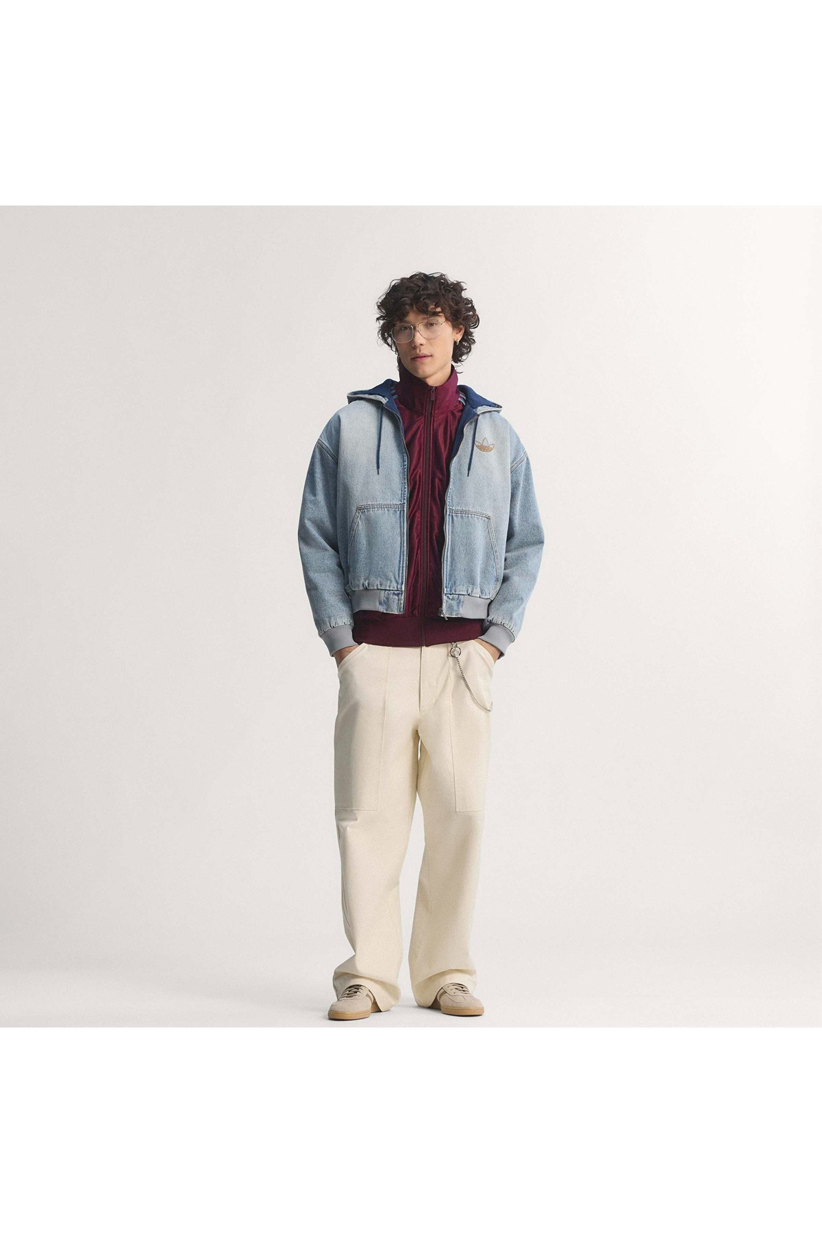 adidas Erkek Mavi Ceket HD KE0131