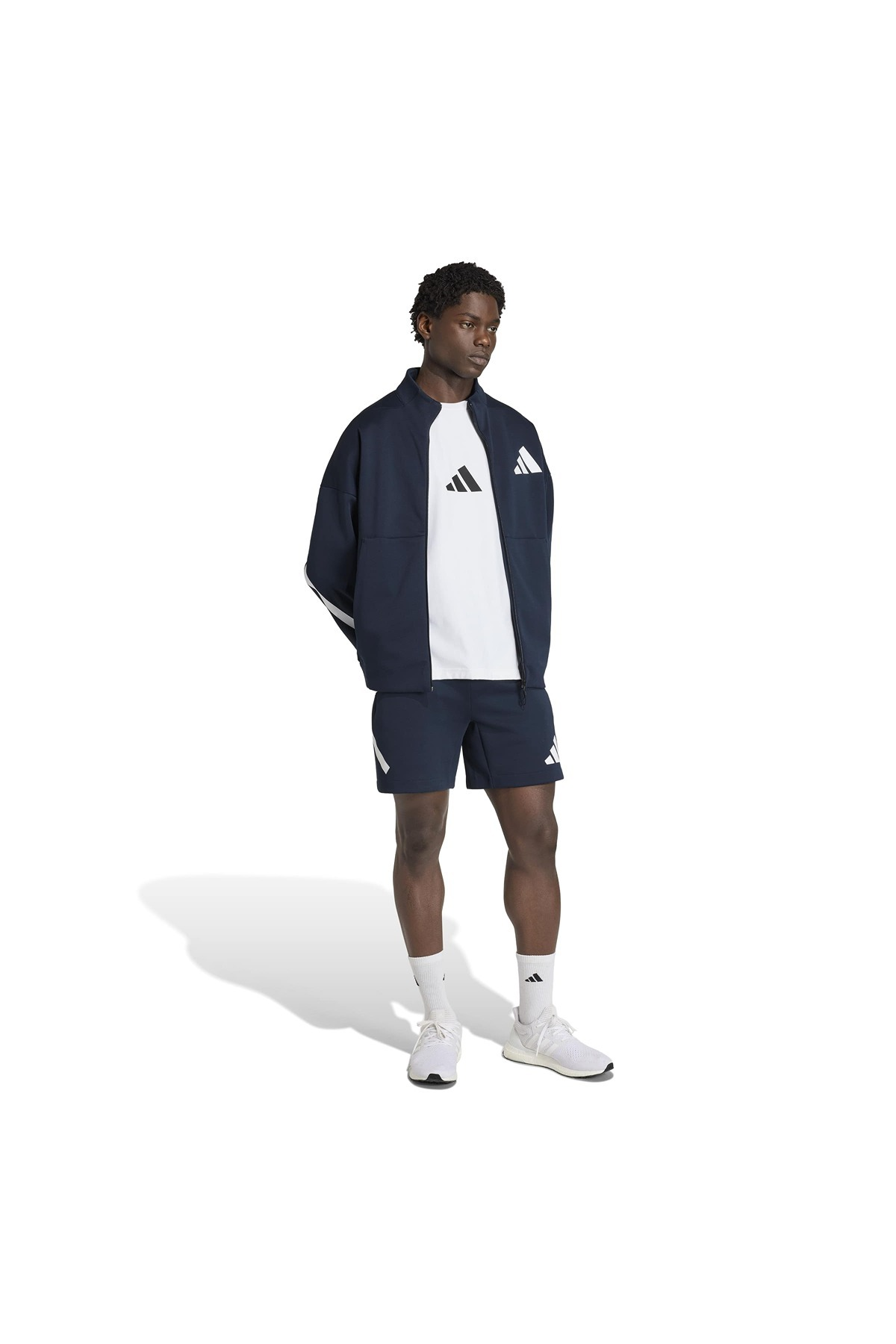 adidas Erkek  Mavi  Ceket M Z.N.E. TT KE4716