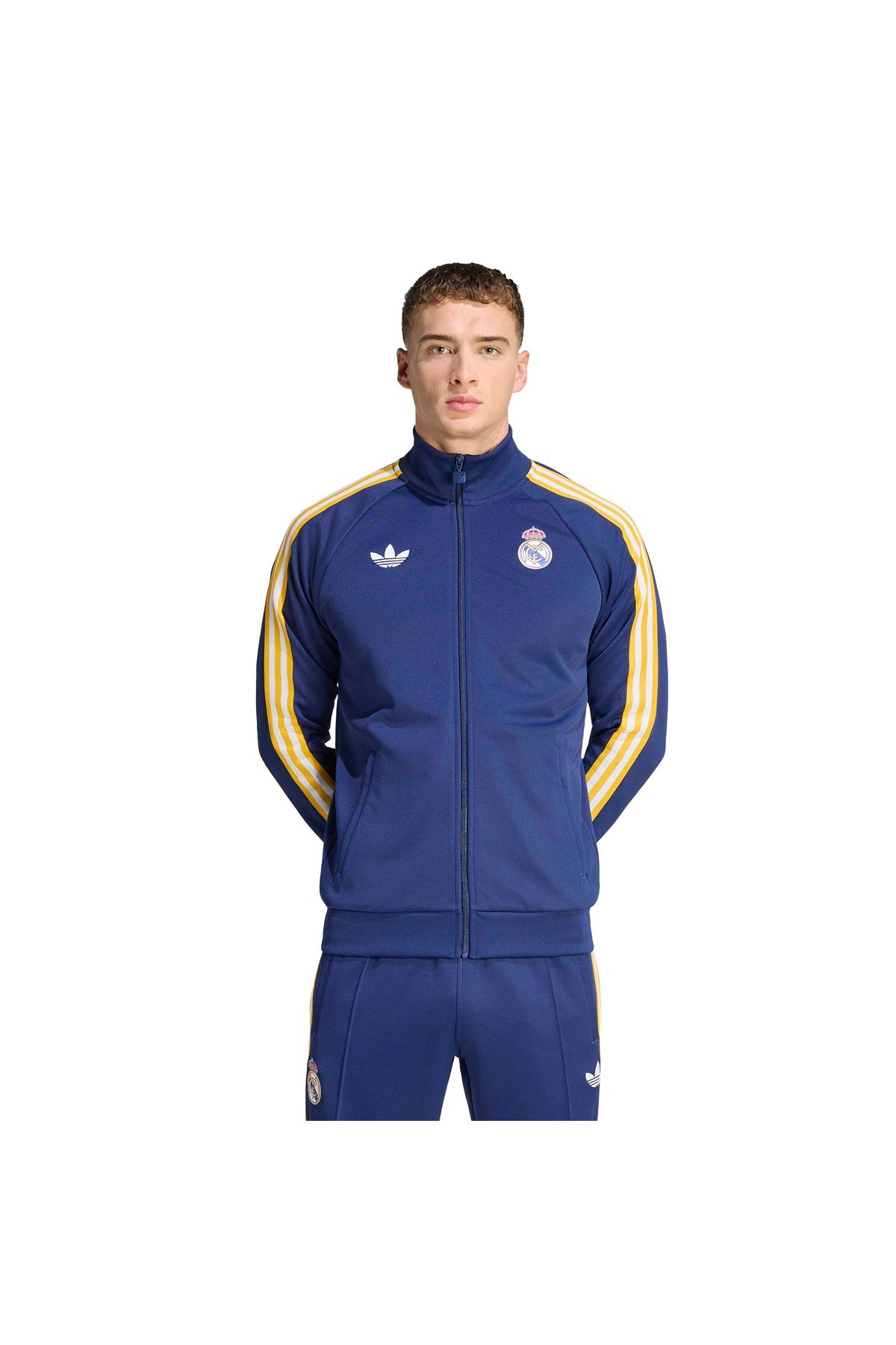 adidas Erkek  Mavi  Ceket REAL OG TT KE3846