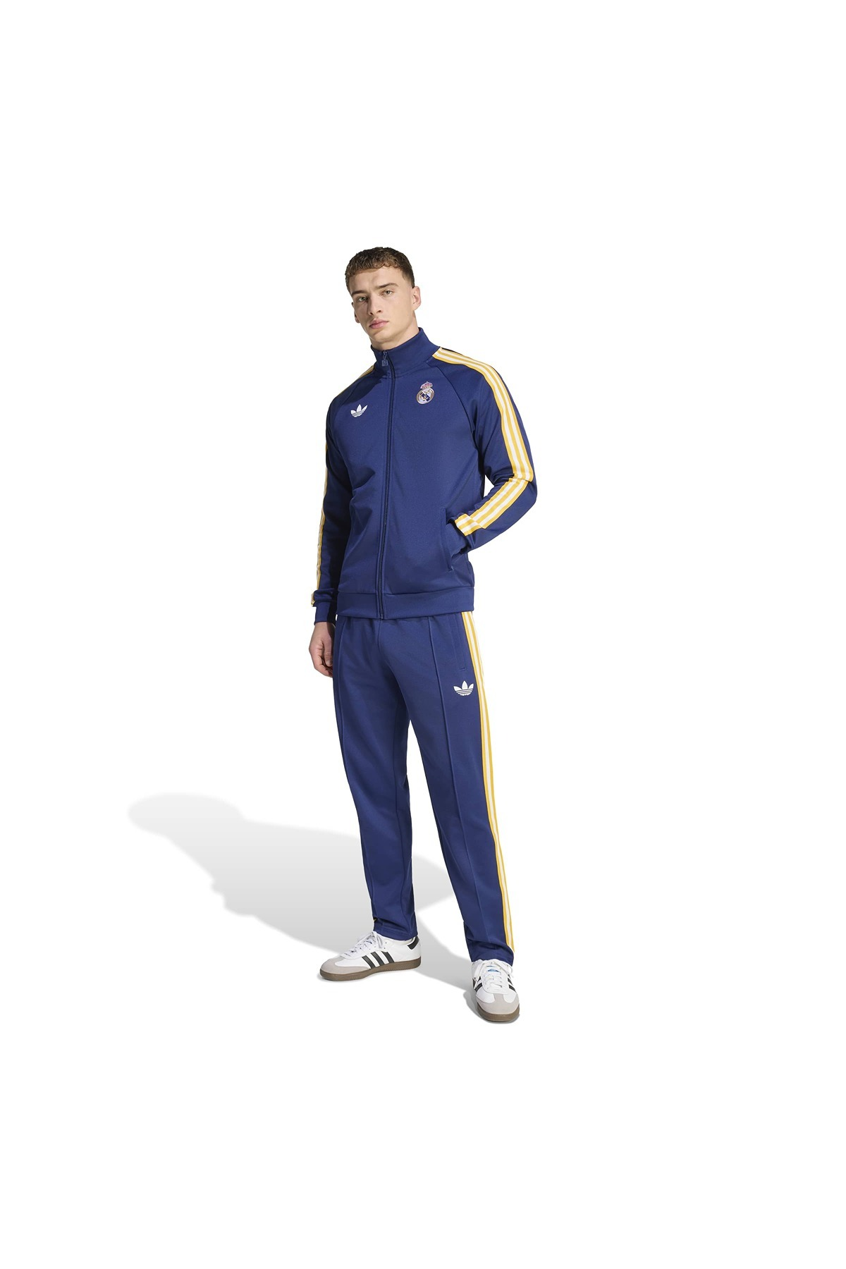adidas Erkek  Mavi  Ceket REAL OG TT KE3846