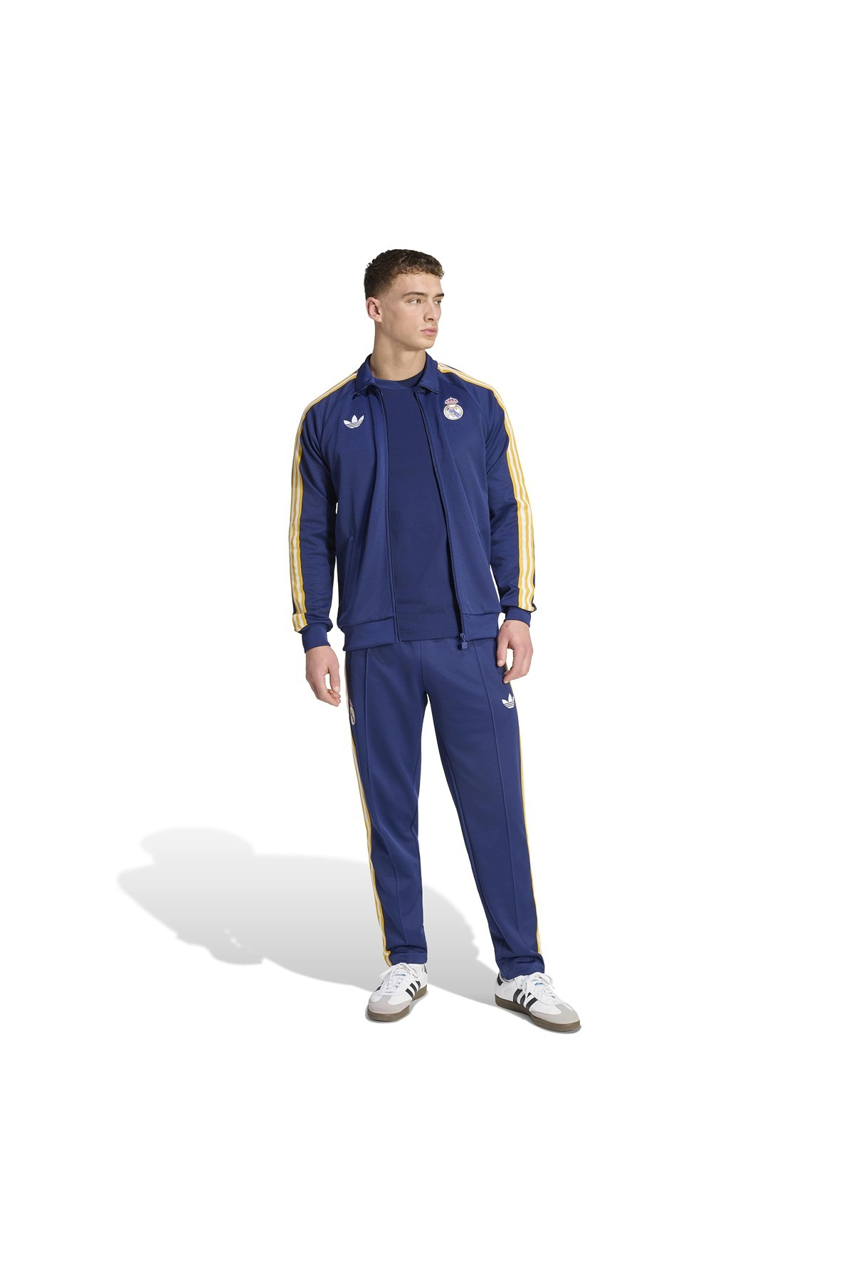 adidas Erkek  Mavi  Ceket REAL OG TT KE3846