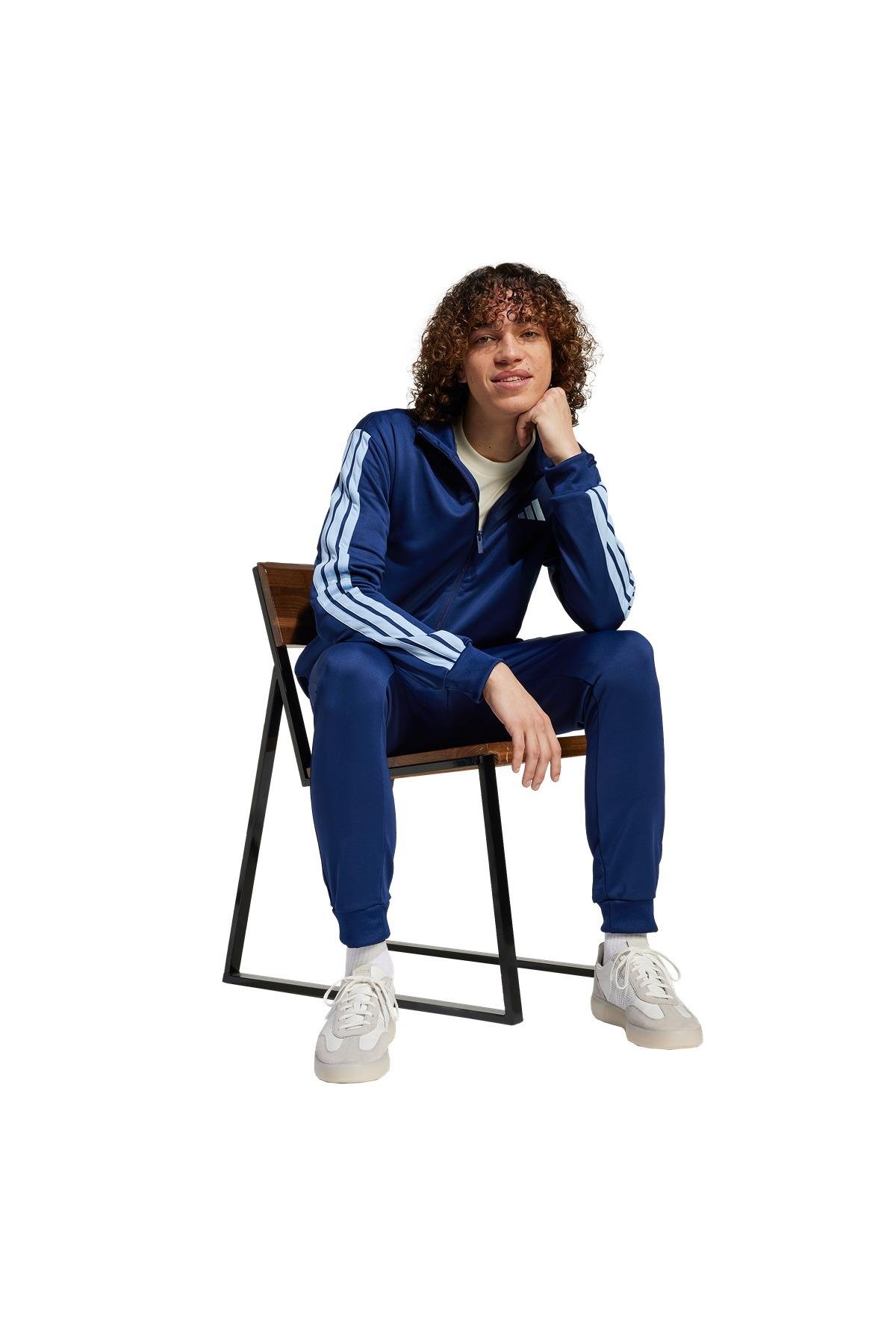adidas Erkek  Mavi  ESOFMAN M 3S FT TT TS JI8873