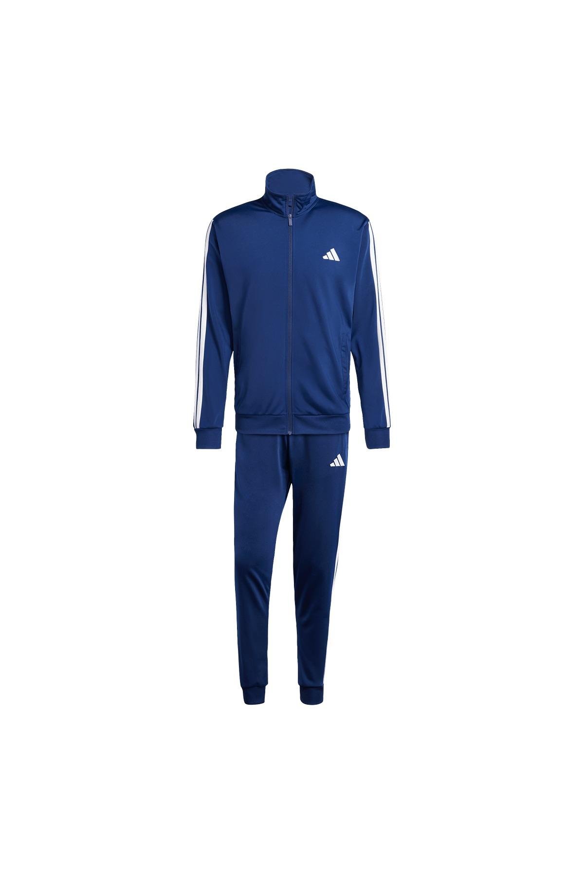 adidas Erkek  Mavi  Eşofman M 3S TR TT TS JI8859