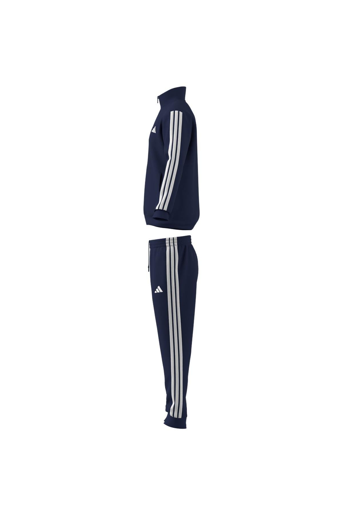 adidas Erkek  Mavi  Eşofman M 3S TR TT TS JI8859