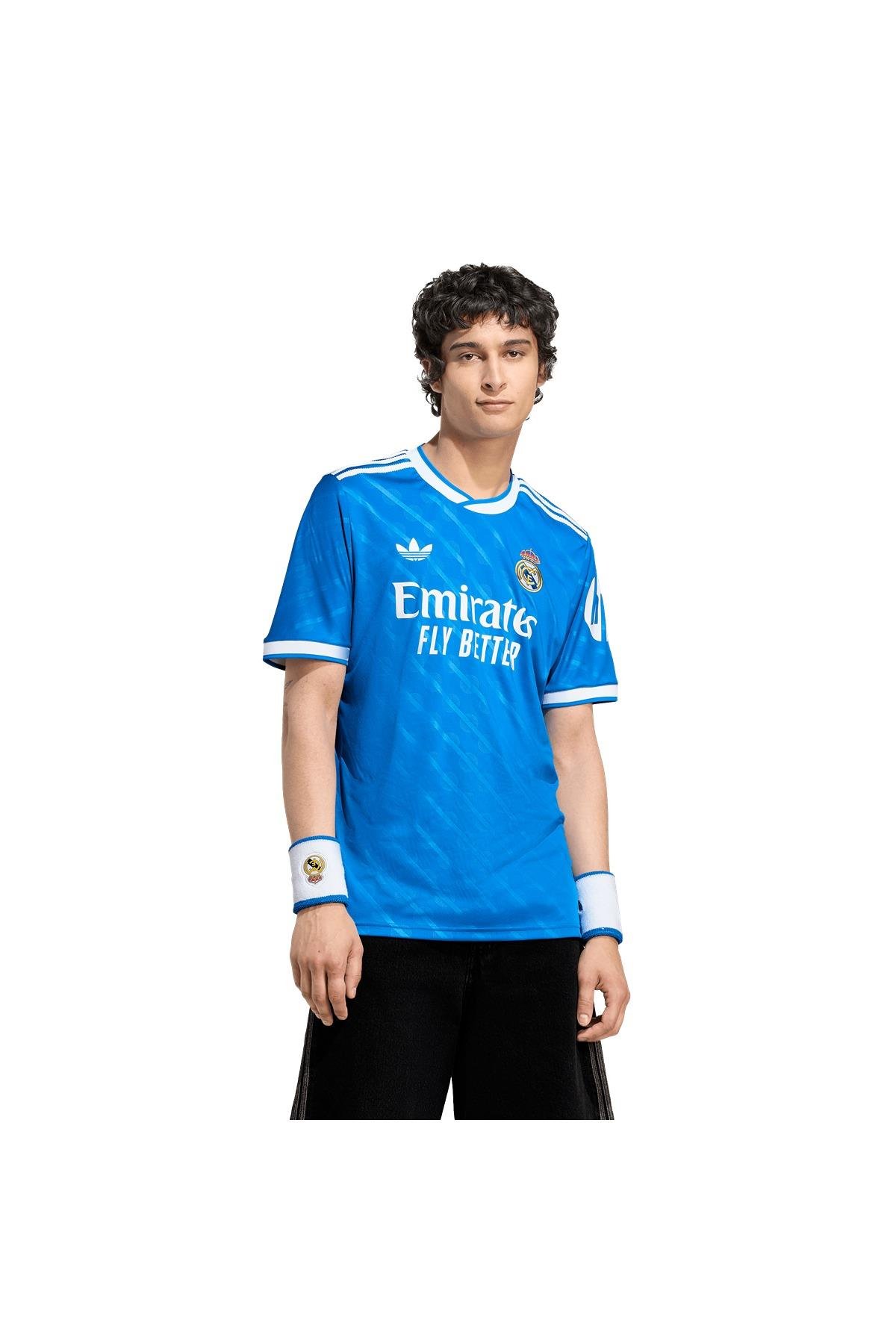 adidas Erkek  Mavi  Forma REAL 3 JSY (Real Madrid) JV5845