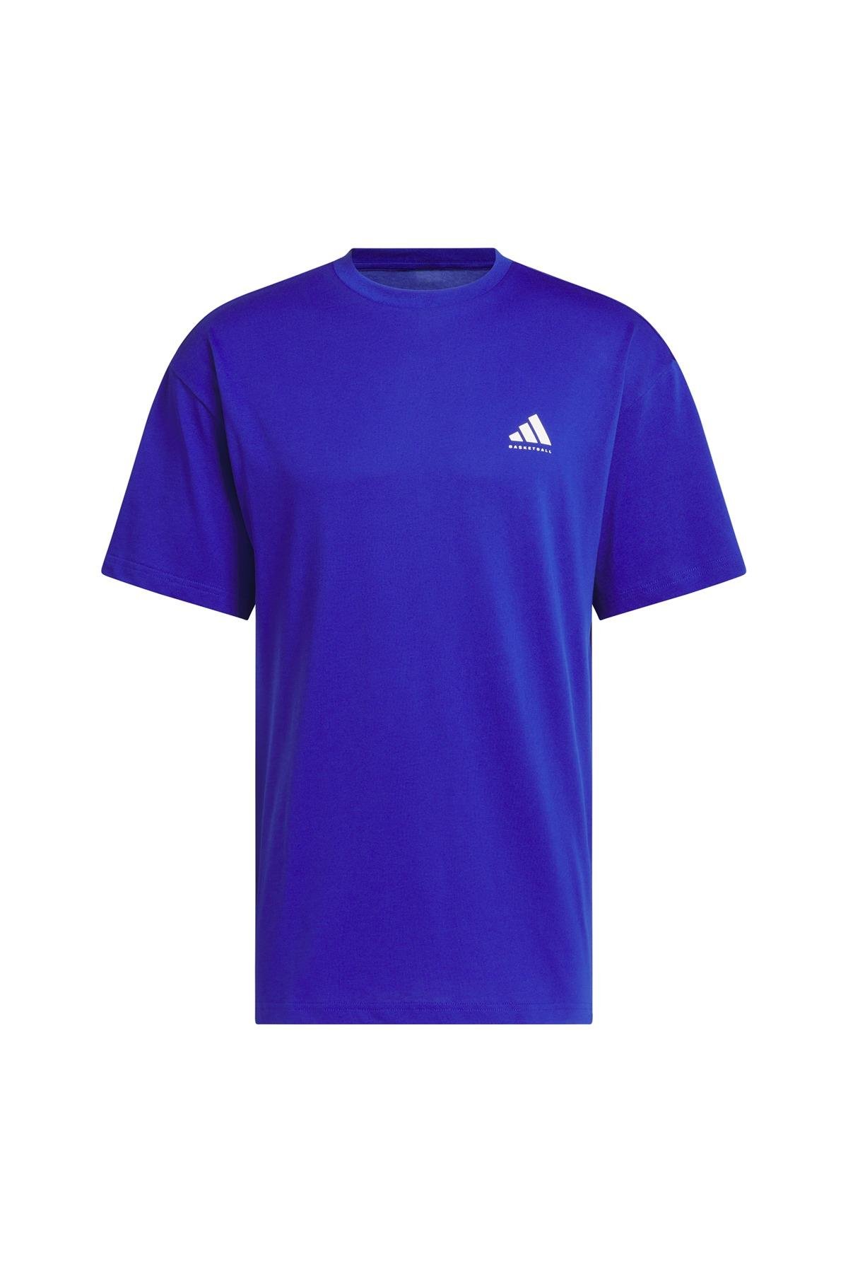 adidas Erkek  Mavi  GRAPHIC TEE (SHORT SLEEVE ADI BB GFX TEE JN7110