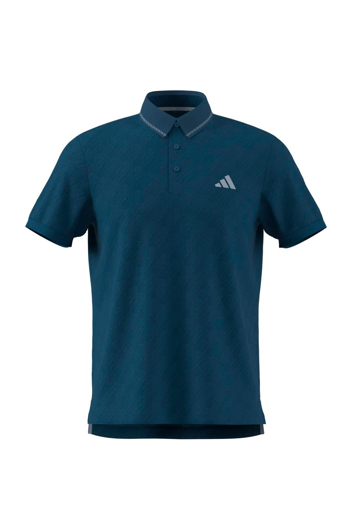 adidas Erkek  Mavi  Polo T-shirt JACQUARD POLO JZ4360