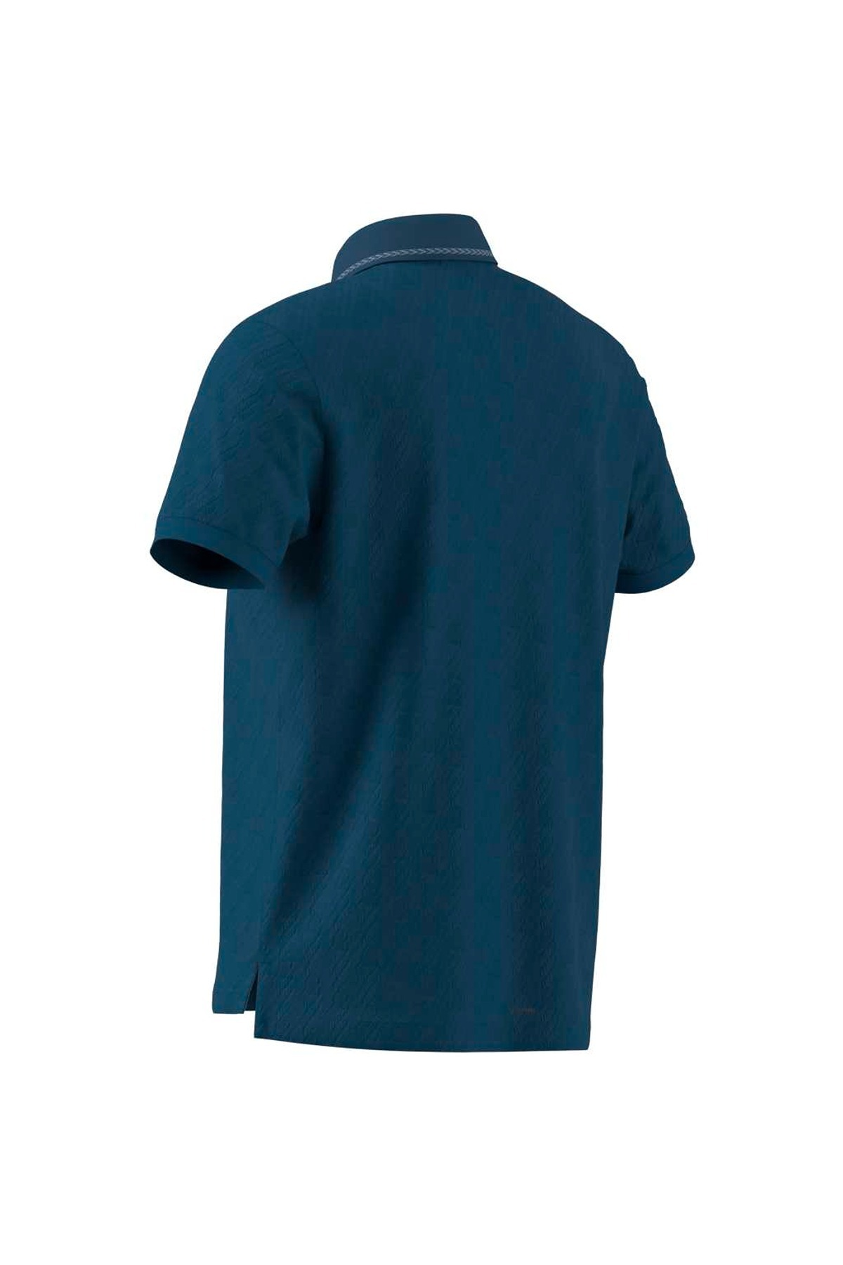 adidas Erkek  Mavi  Polo T-shirt JACQUARD POLO JZ4360
