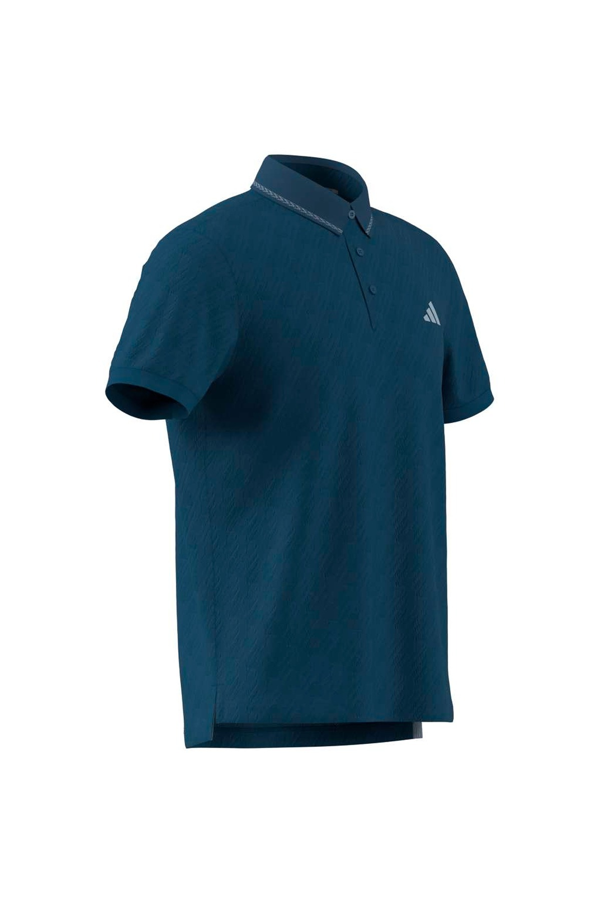 adidas Erkek  Mavi  Polo T-shirt JACQUARD POLO JZ4360
