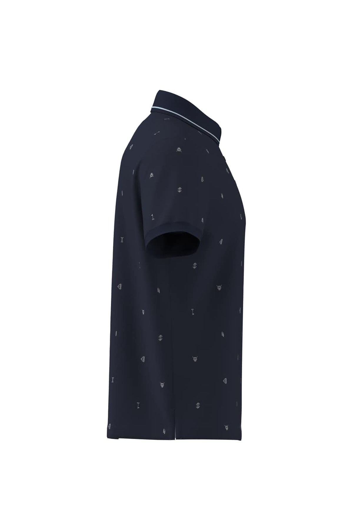 adidas Erkek  Mavi  Polo T-shirt MONOGRAM  POLO JZ4364