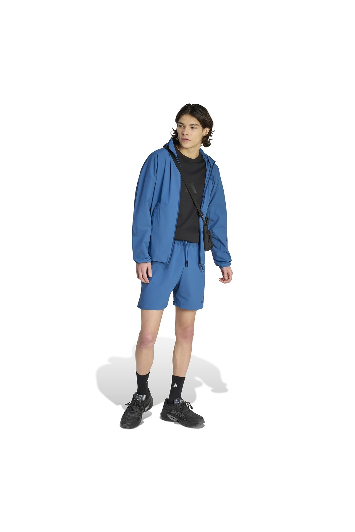 adidas Erkek  Mavi  Şort M Z.N.E. WV SHO KF0581