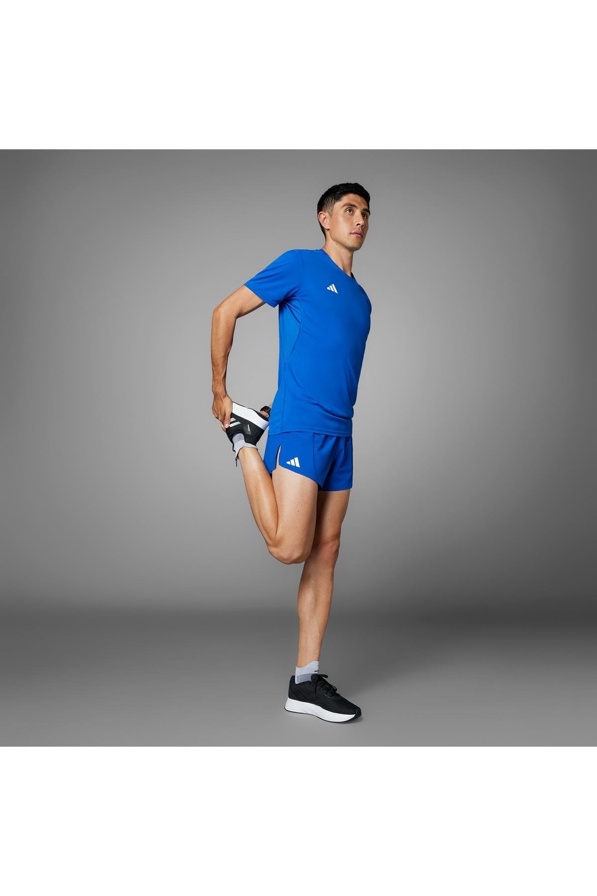 adidas Erkek  Mavi  T-shirt ADIZERO E TEE IT1469