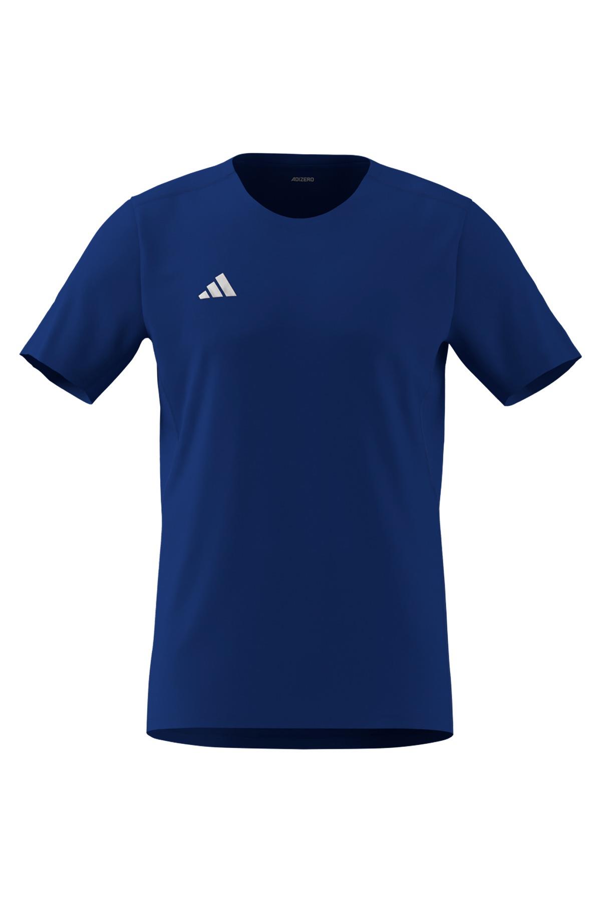 adidas Erkek  Mavi  T-shirt ADIZERO E TEE IT1469