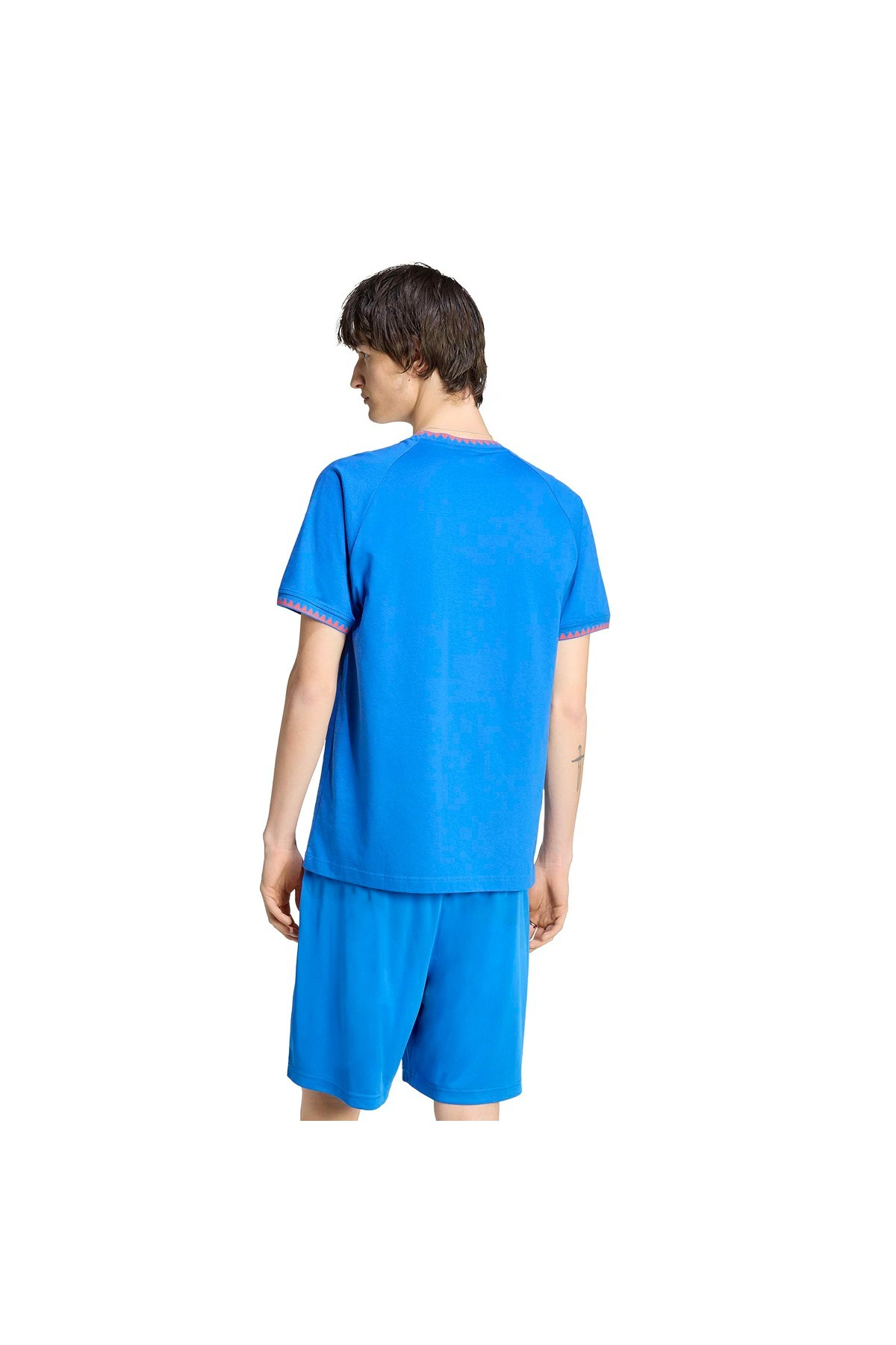 adidas Erkek  Mavi  T-shirt CHEST STR SS T KC6447