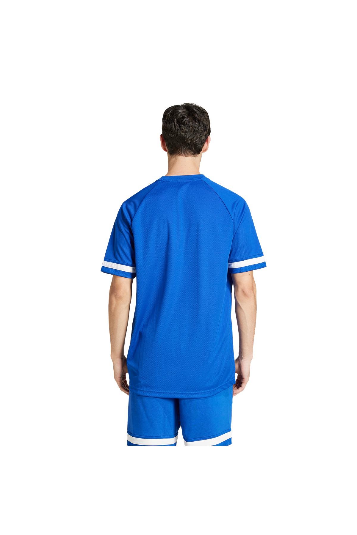 adidas Erkek  Mavi  T-shirt M US SPORT TEE JD8098