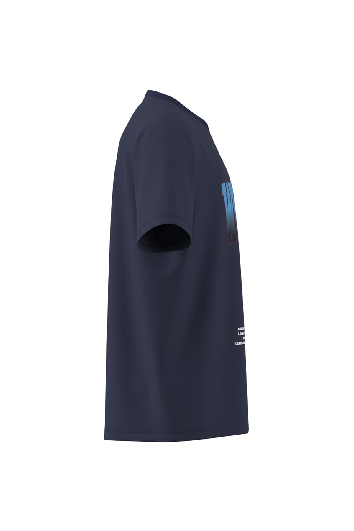 adidas  Erkek Mavi  T-shirt M WC TOUR TEE 2 KH3680