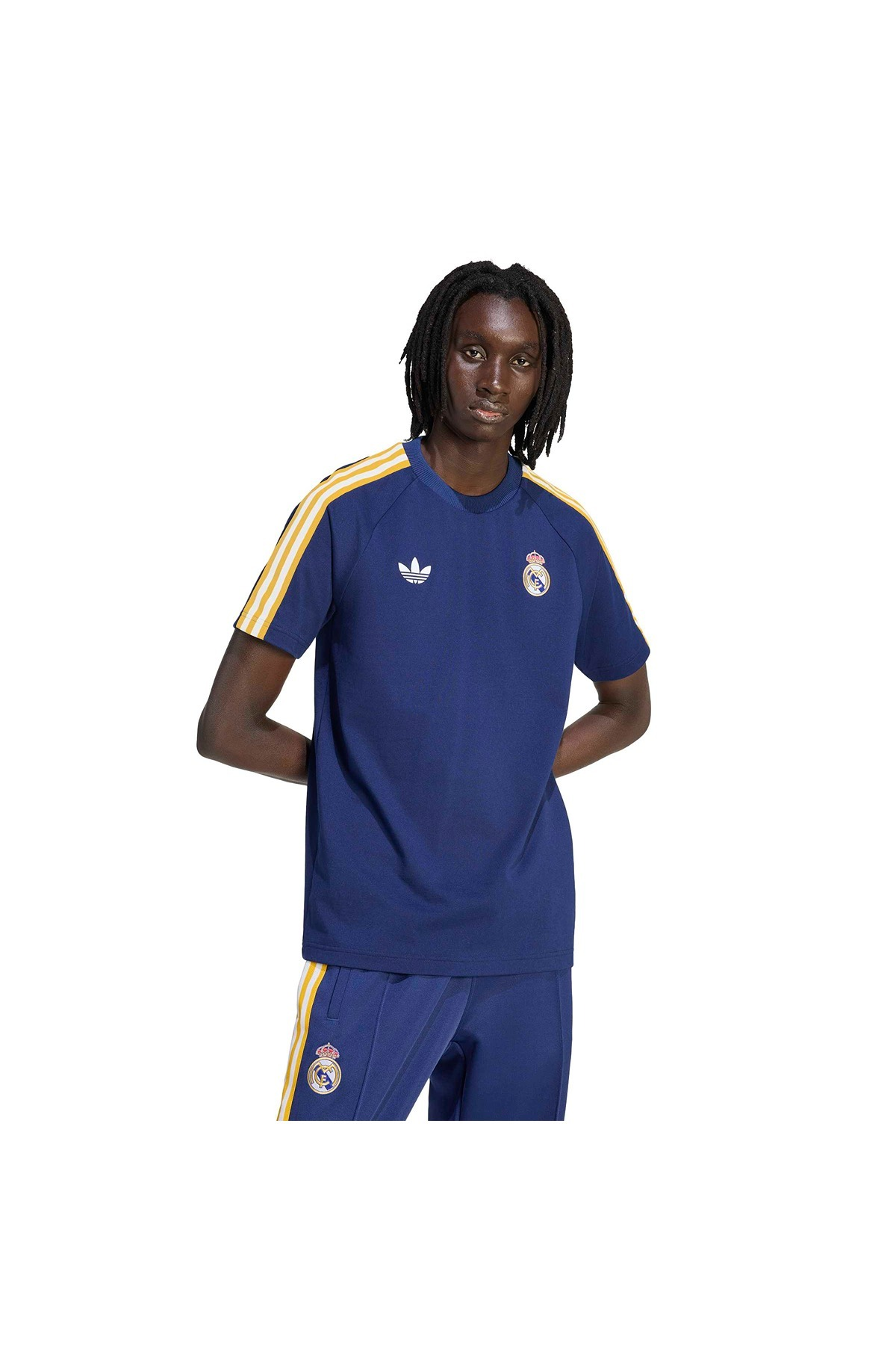 adidas Erkek  Mavi  T-shirt REAL OG TEE KE3848