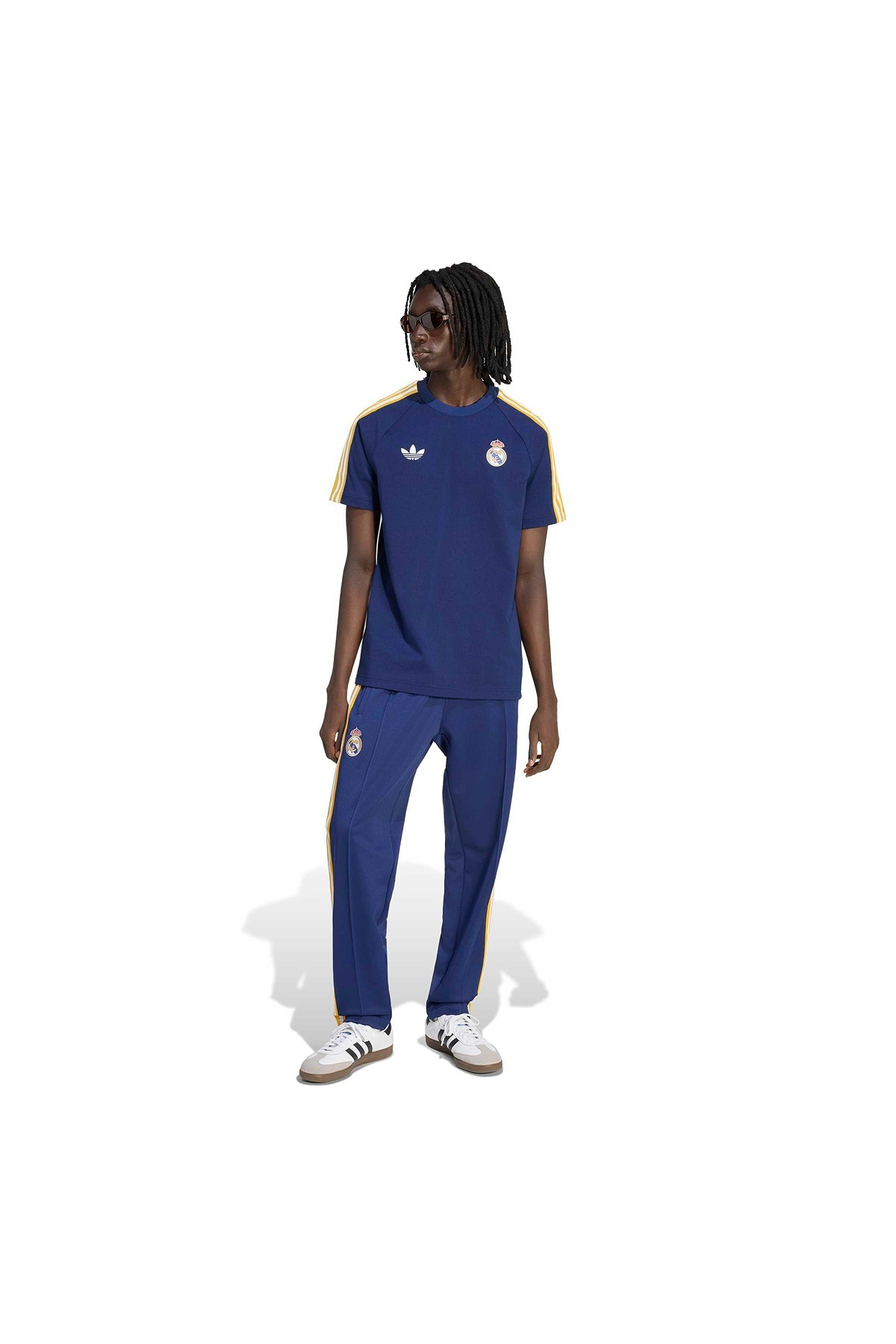 adidas Erkek  Mavi  T-shirt REAL OG TEE KE3848