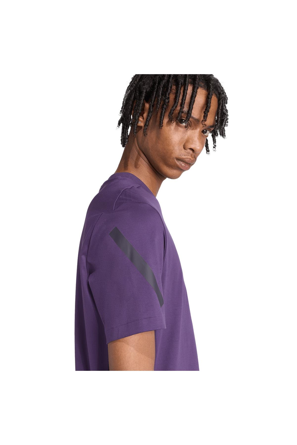 adidas Erkek Mor M Z.N.E. Tee JW4739