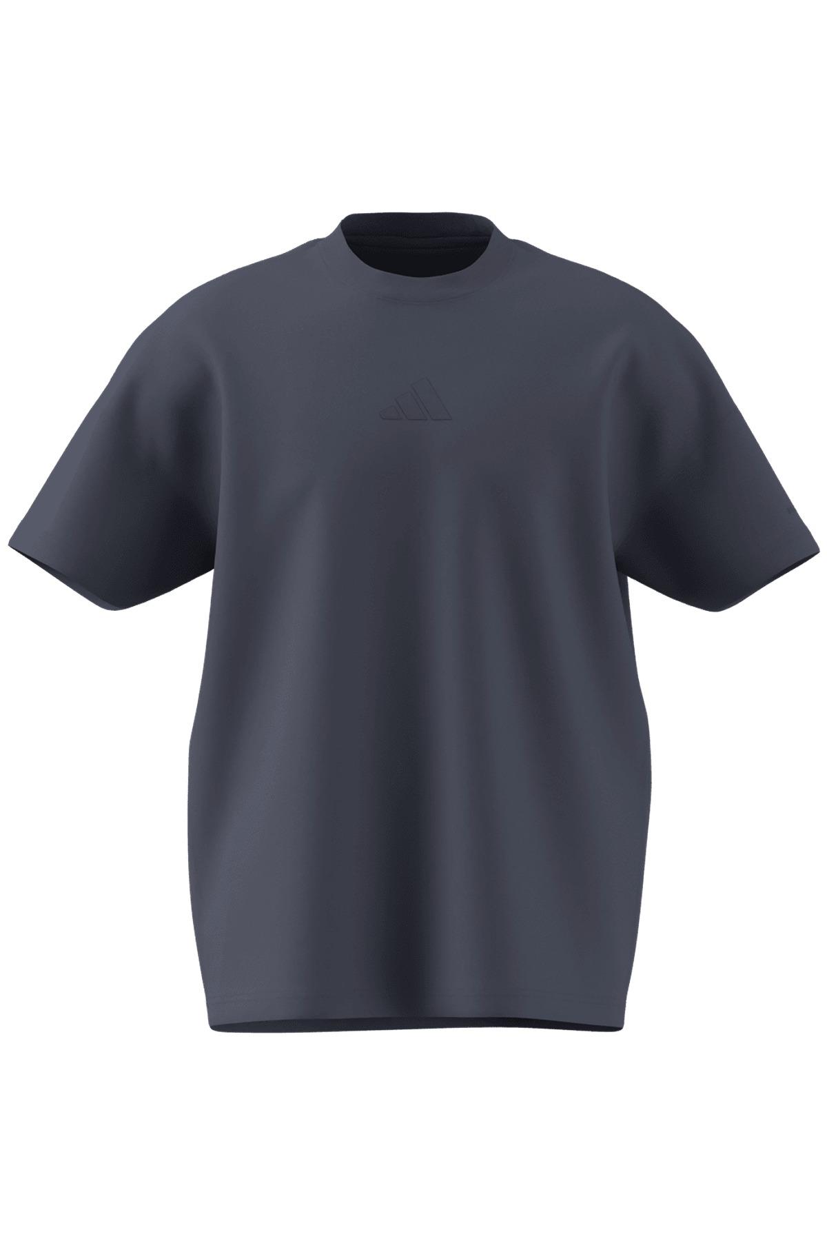 adidas Erkek  Mor  T-shirt M A SZN T JX5086