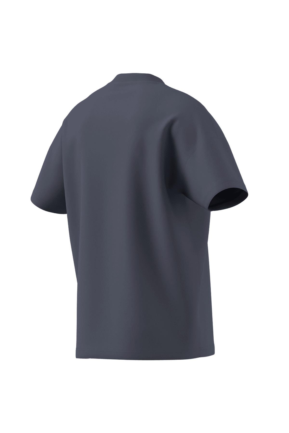 adidas Erkek  Mor  T-shirt M A SZN T JX5086