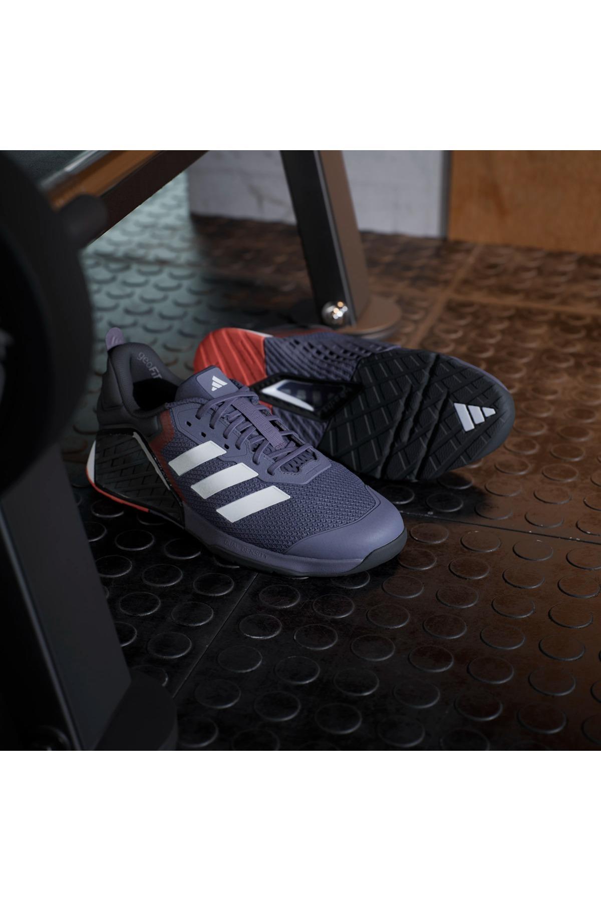 adidas Erkek  Mor  Yürüyüş Ayakkabısı DROPSET 3 TRAINER JR1670