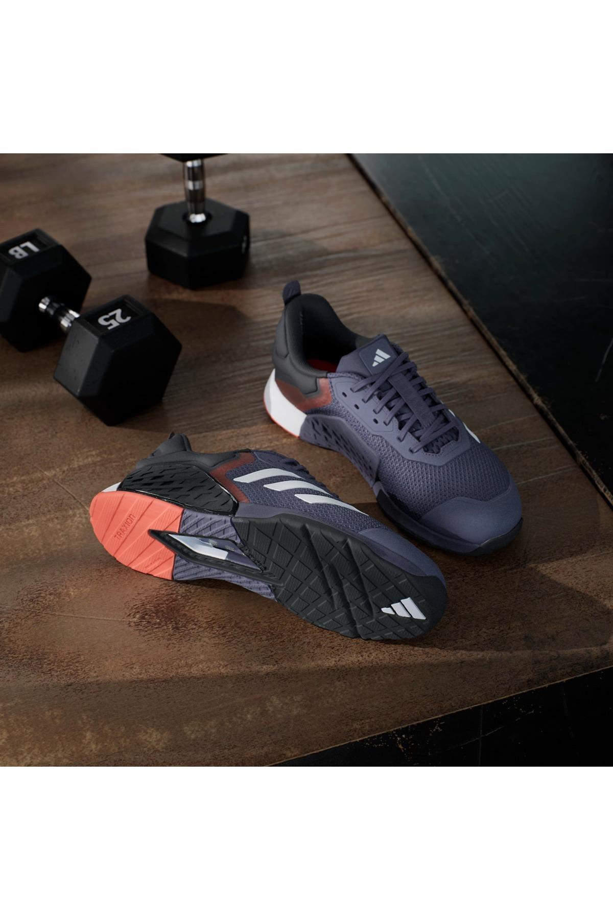 adidas Erkek  Mor  Yürüyüş Ayakkabısı DROPSET 3 TRAINER JR1670